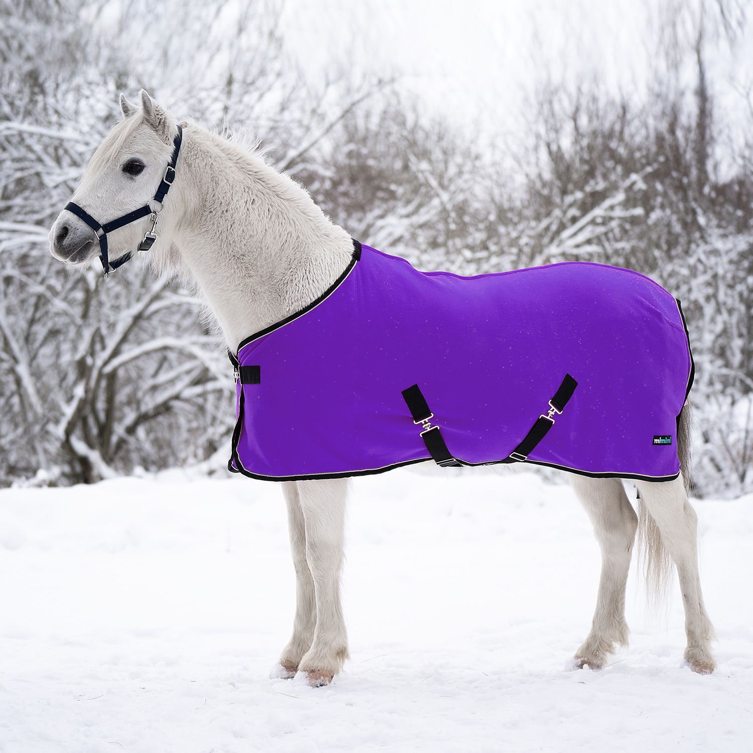 Попона флисовая Welsh Fleece фиолетовый первая конная мануфактура