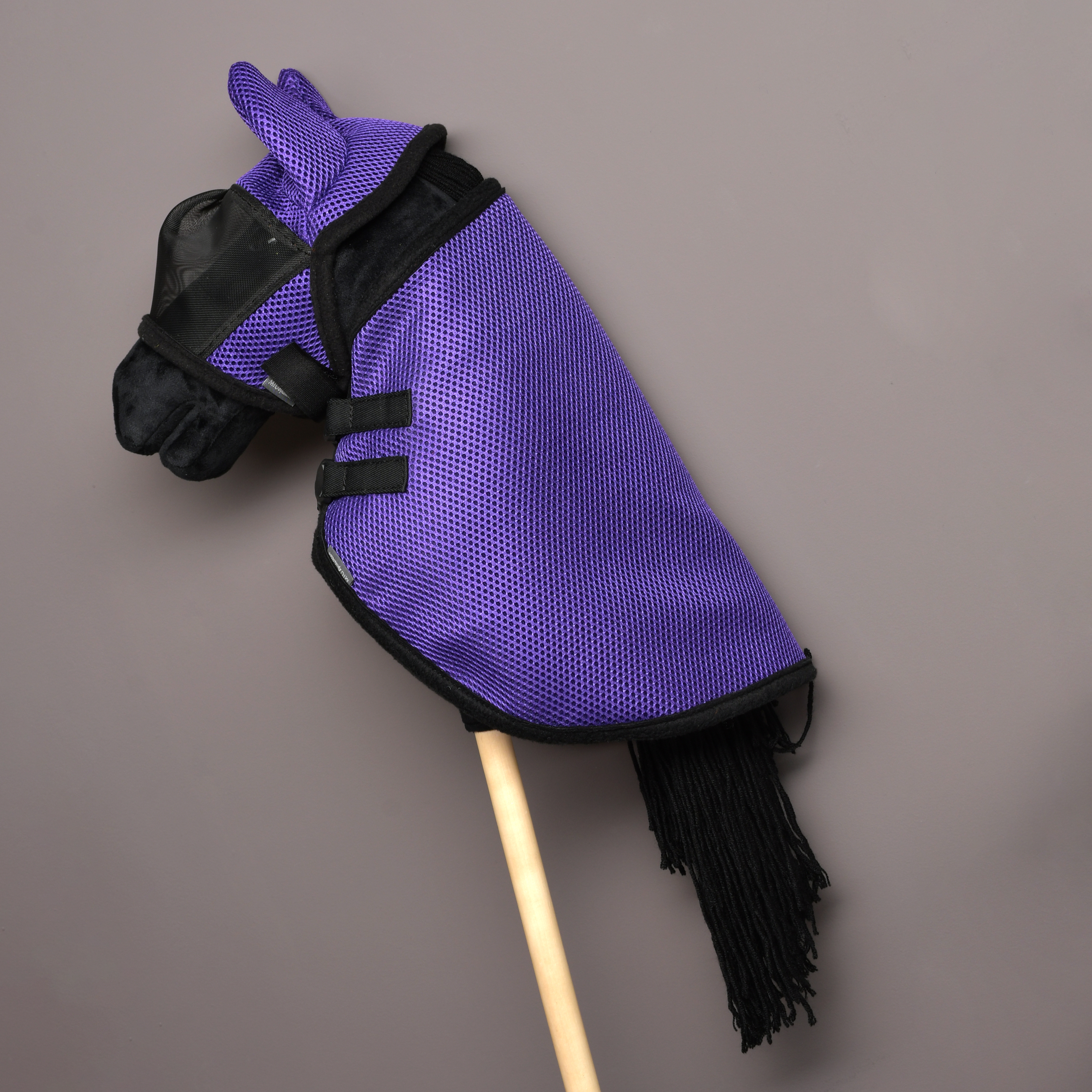 Набор антимоскитная маска+попона фиолетовый Первая Конная Мануфактура