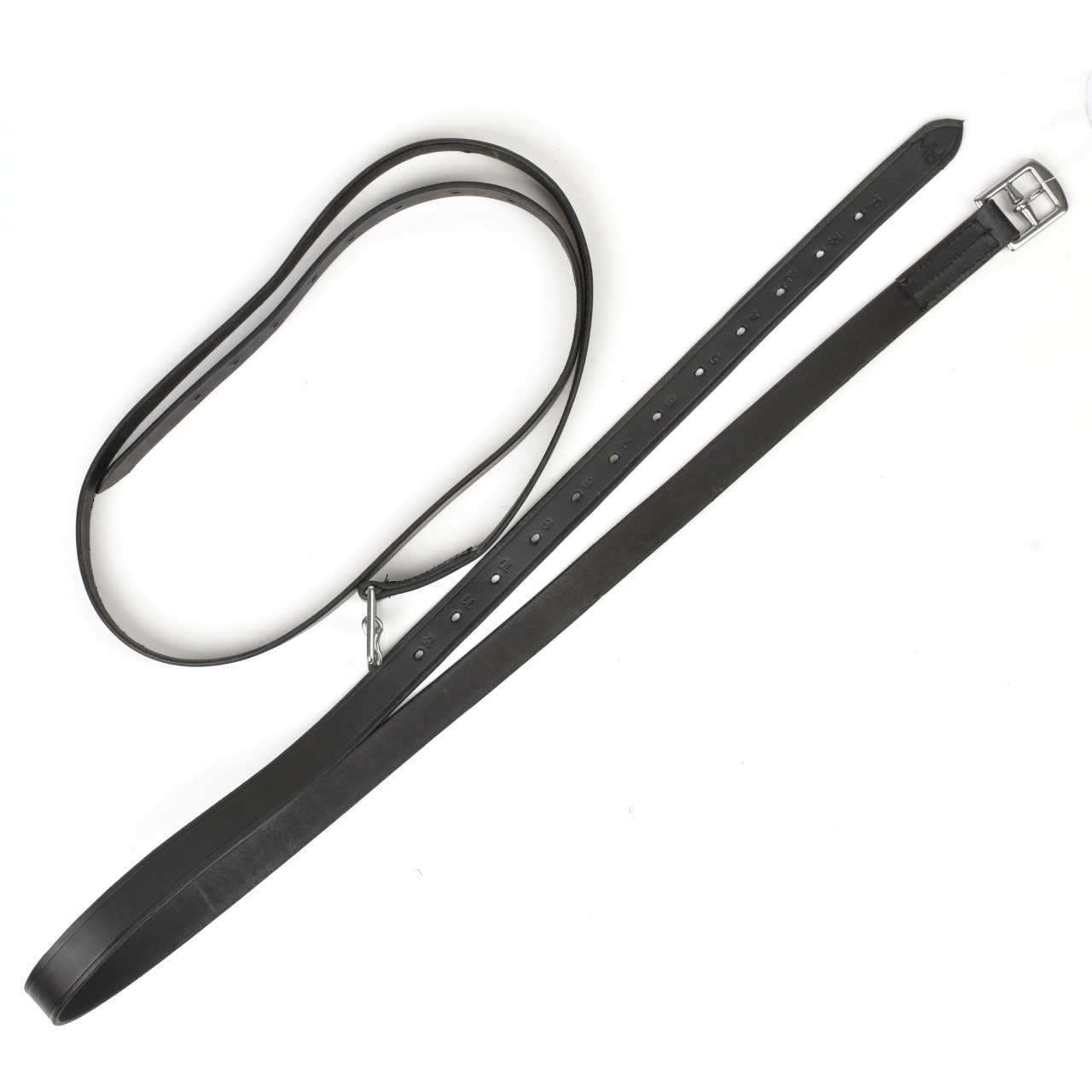 Путлища кожаные RW чёрный