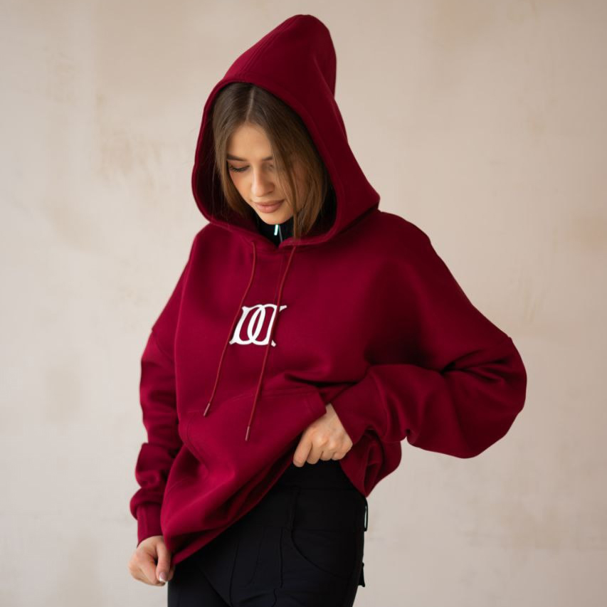 Худи DiAction бордо