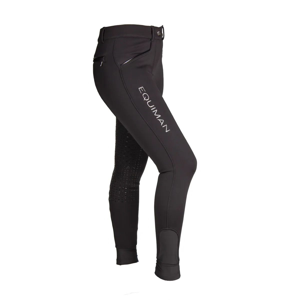 Бриджи детские утеплённые HO с полной силиконовой леей чёрный