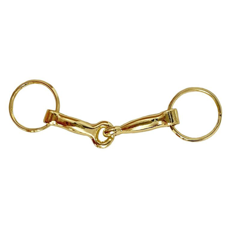 Брелок трензель золото