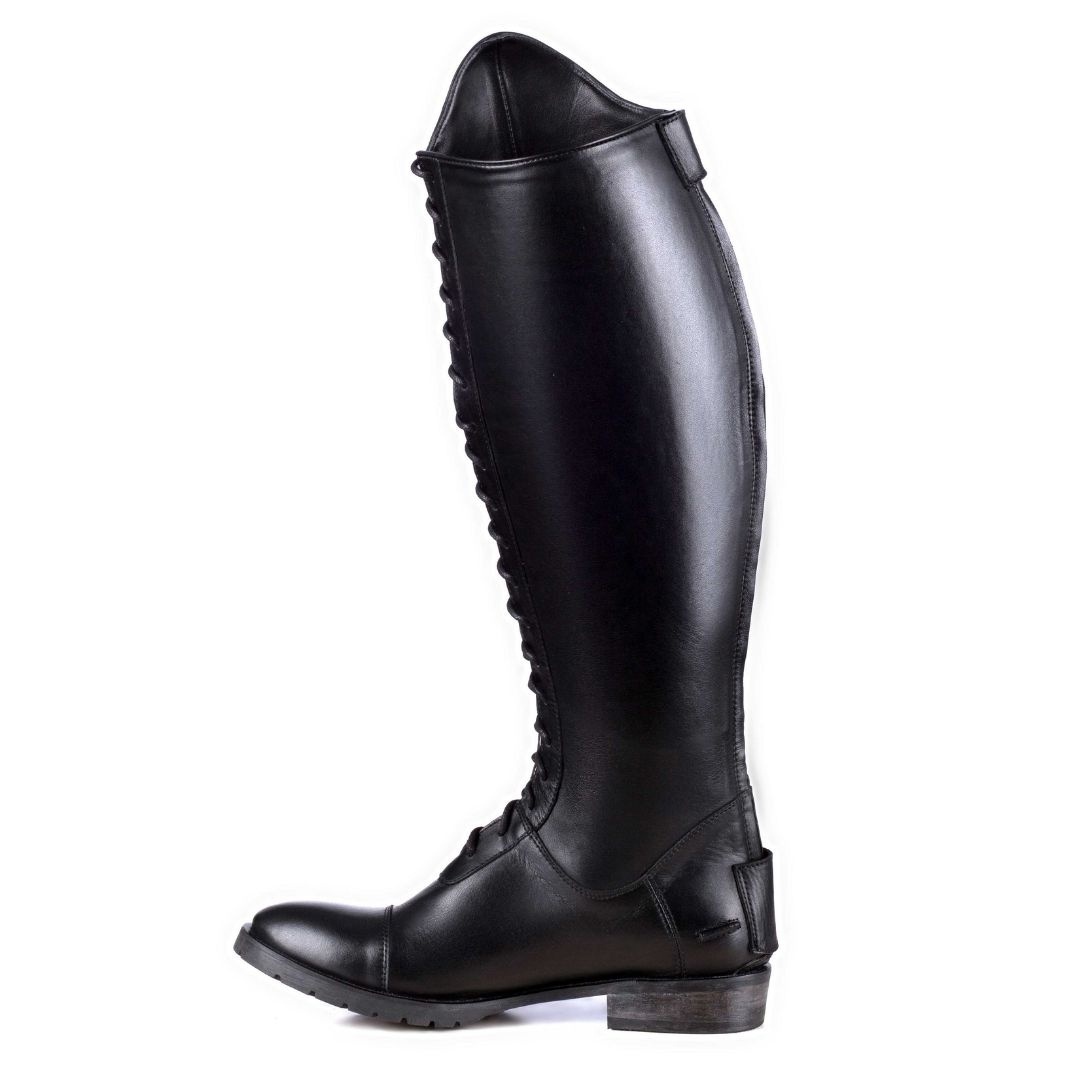 Сапоги для верховой езды ETRO, на высокой шнуровке чёрный