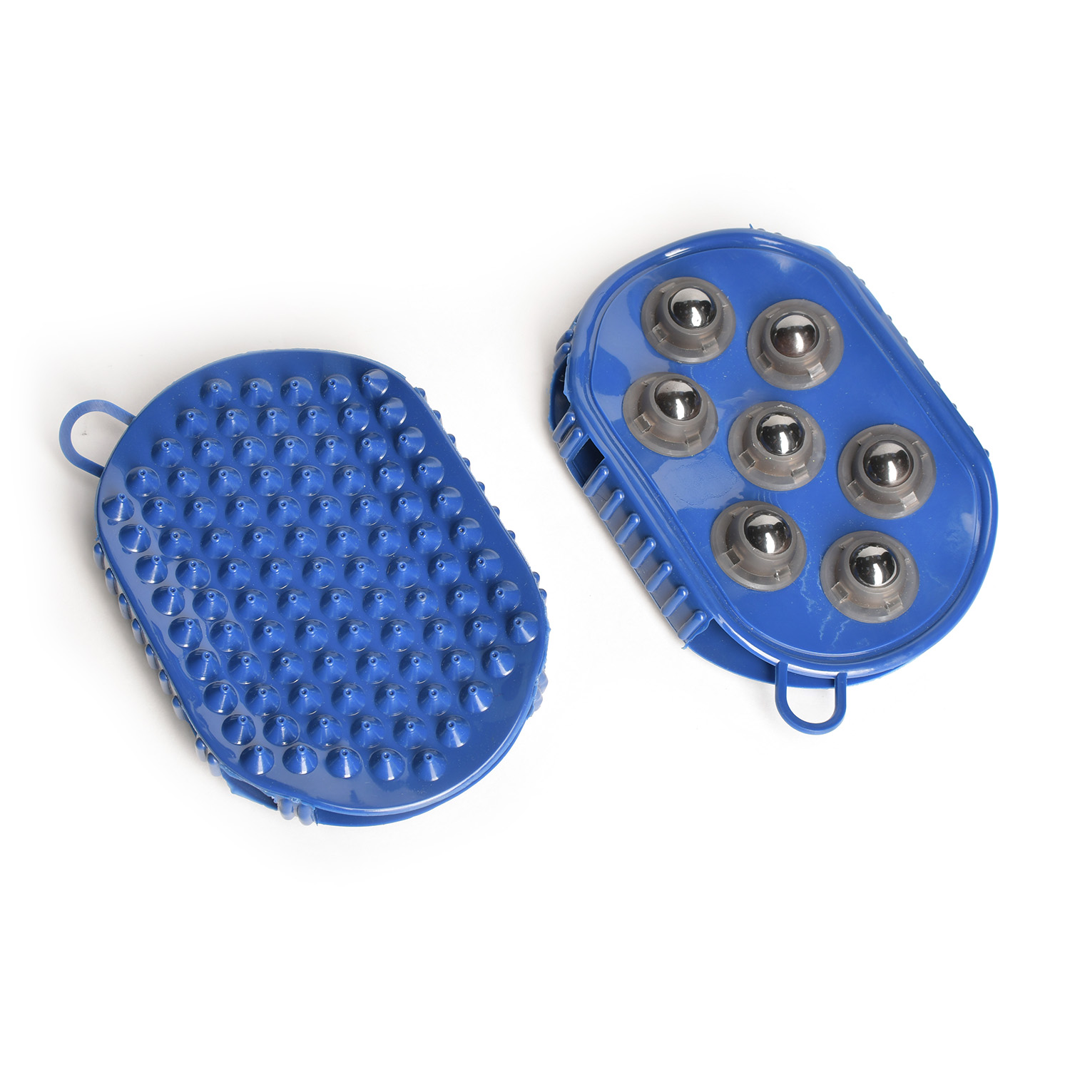 Щётка магнитная массажная HO синий