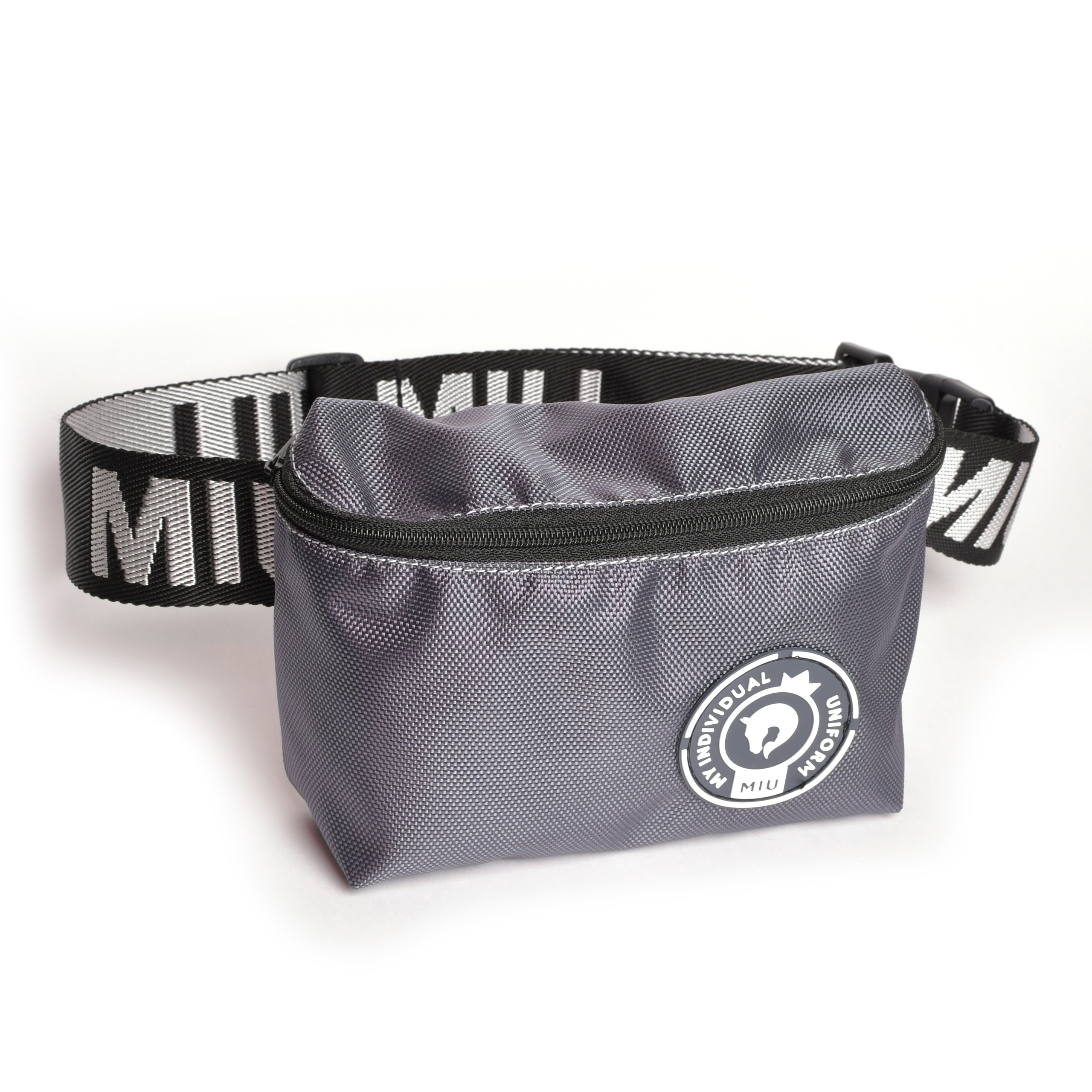 Сумка на пояс WAIST BAG серый