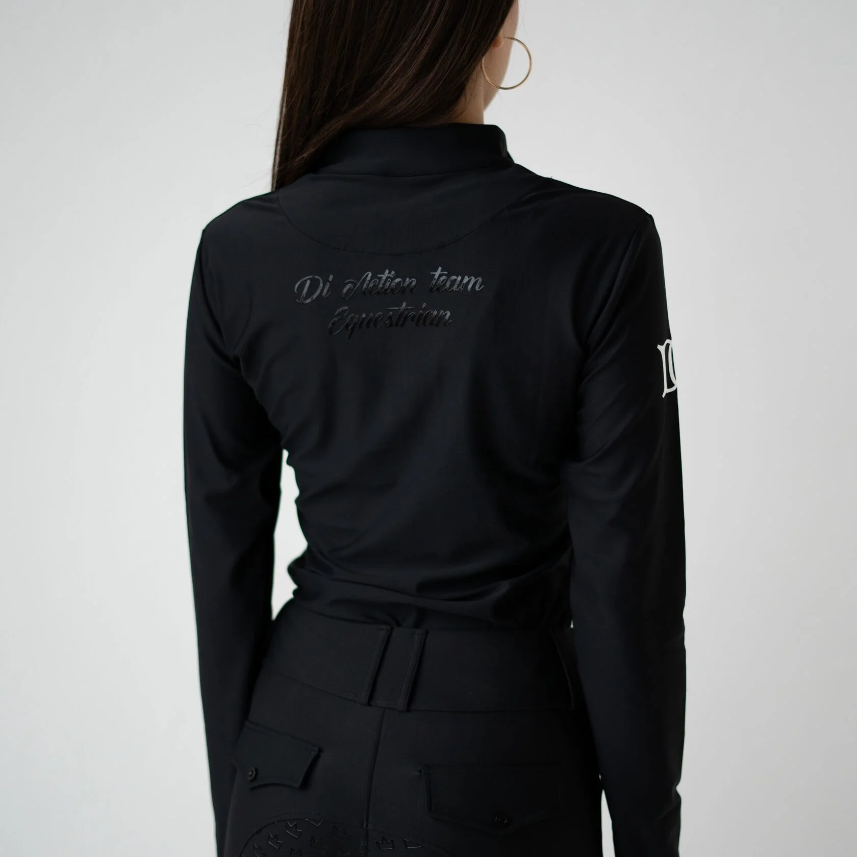 Лонгслив DiAction чёрный