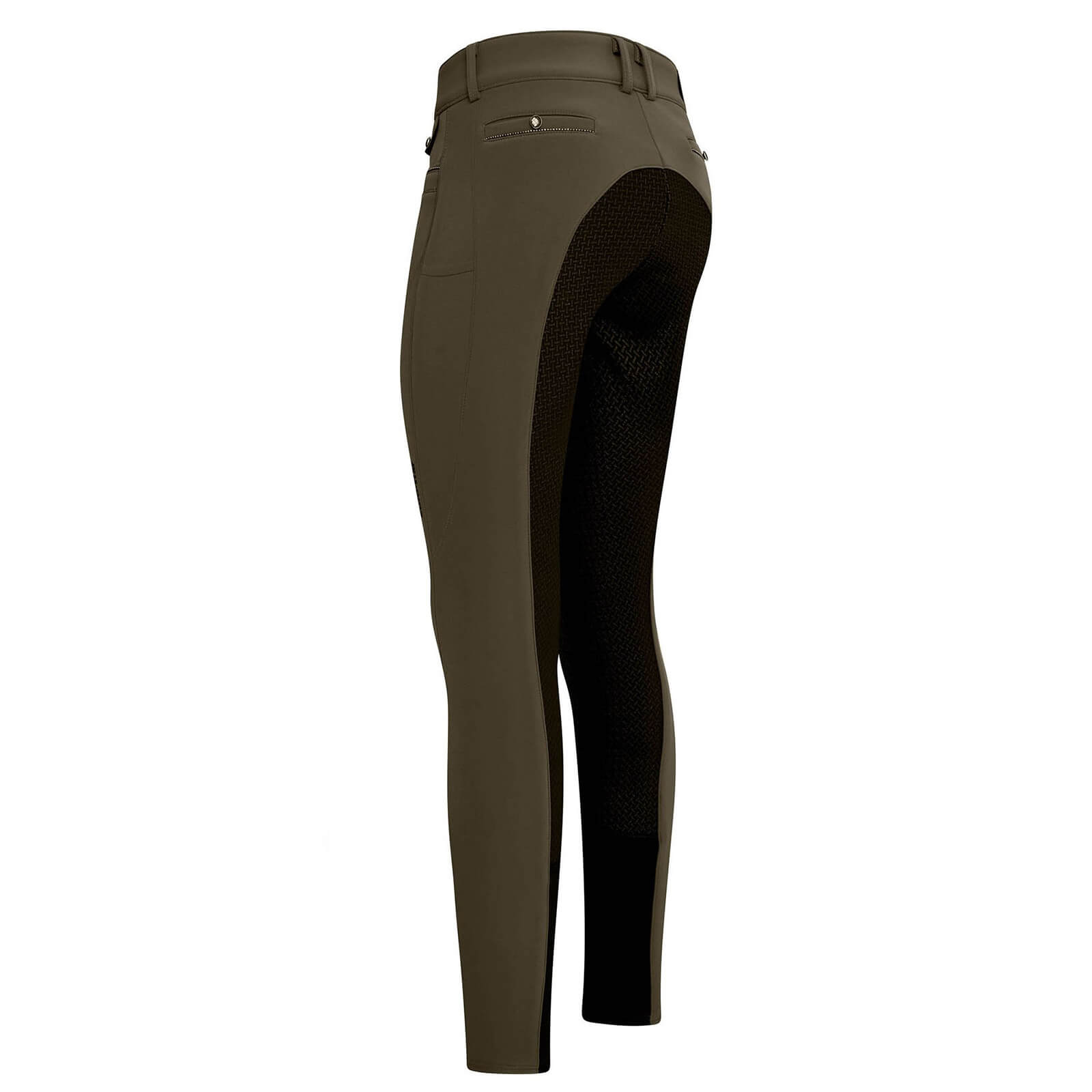 Бриджи утепленные для верховой езды Ariele Snow оливковый