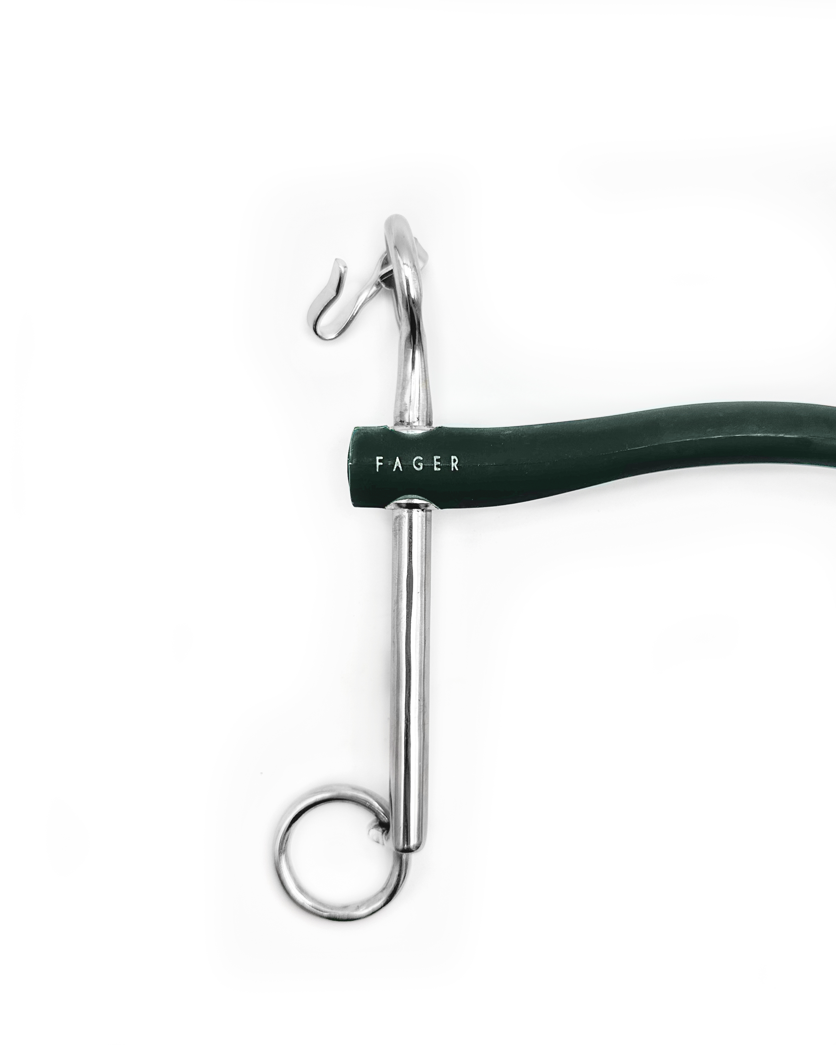 Мундштук Fager Andrea Hard Rubber bit 7см, жесткий