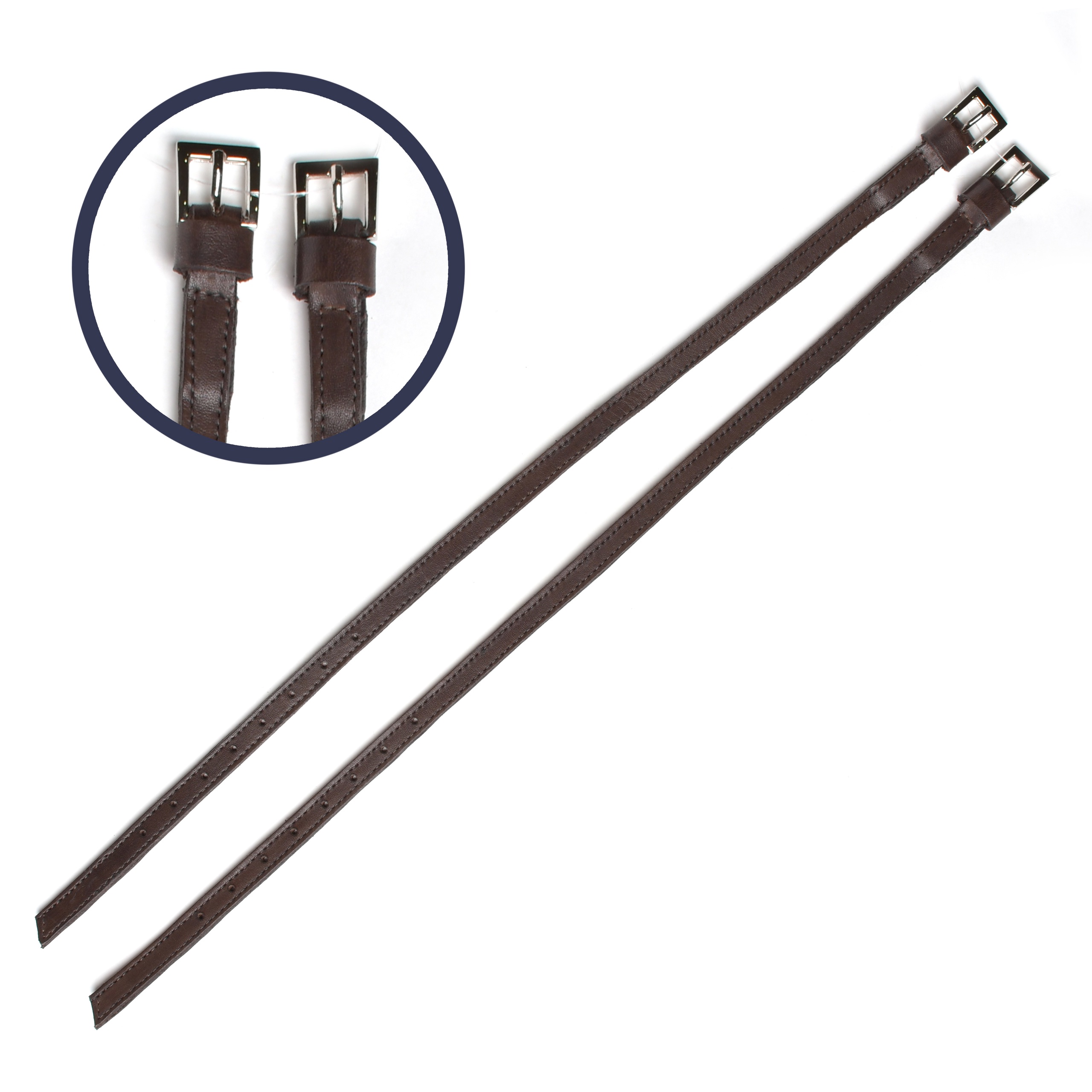 Тренчики кожаные VR коричневый