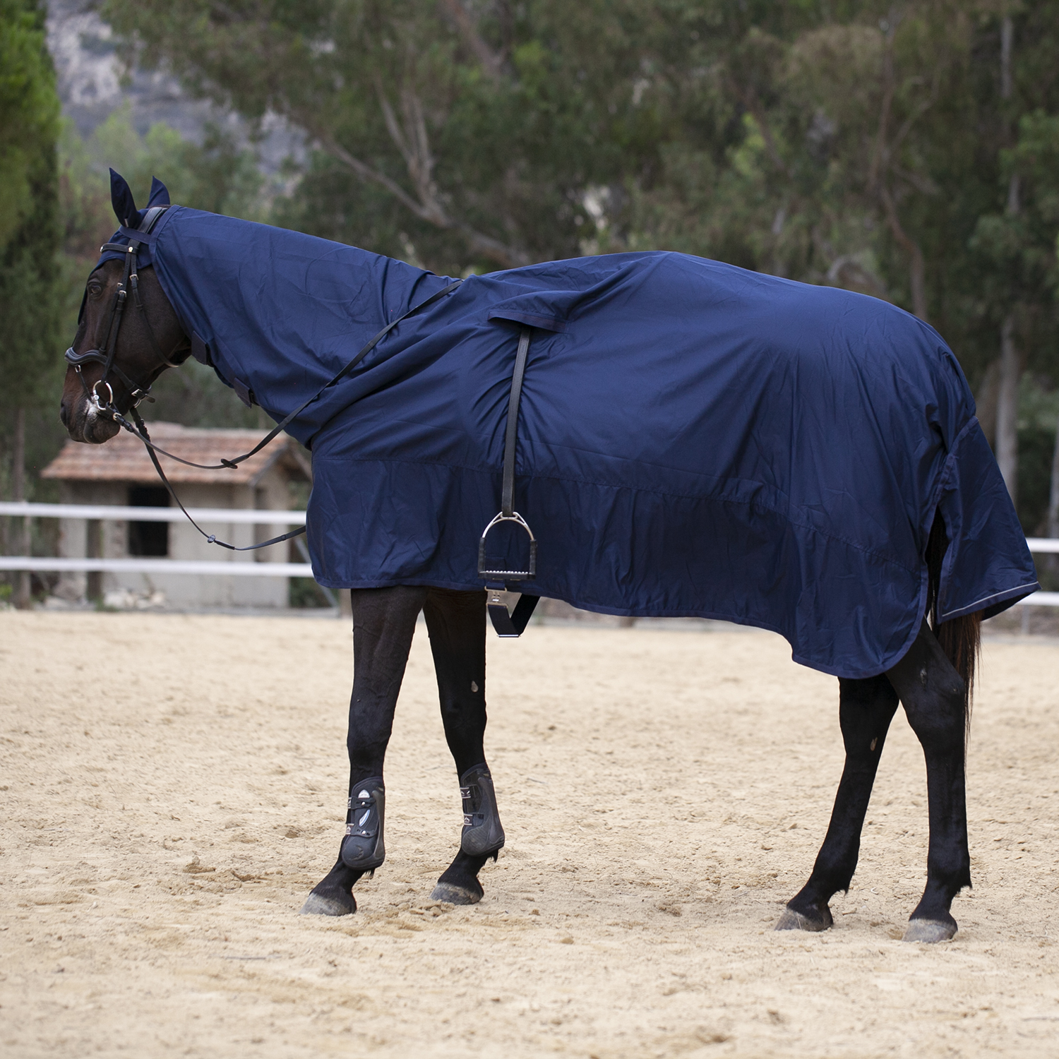 Попона-плащик RAINCOAT с вырезами под стремена (135, 364519-21-135)