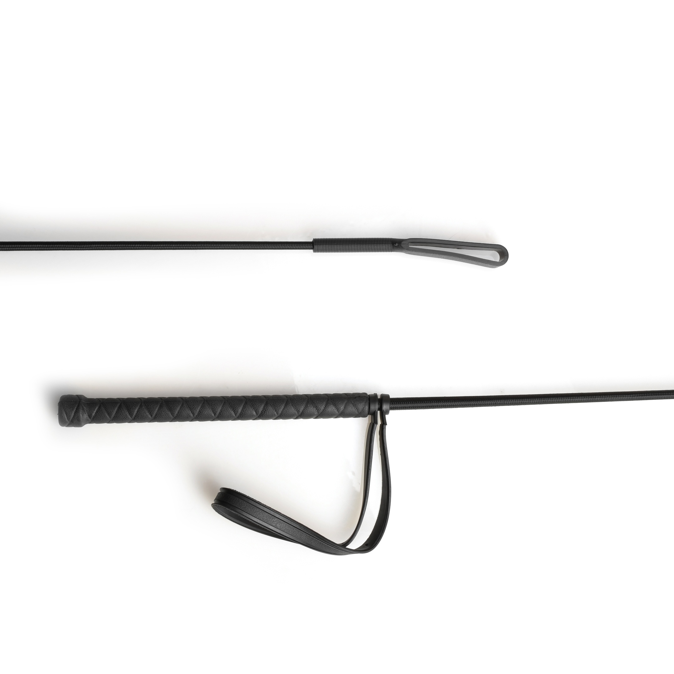 Хлыст конкурный с петлёй, чёрный