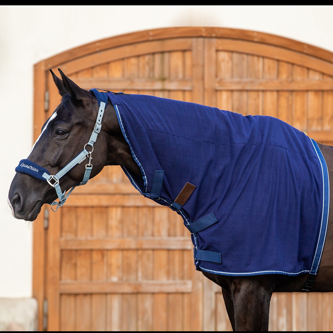 Капор флисовый FLEECE NECK синий