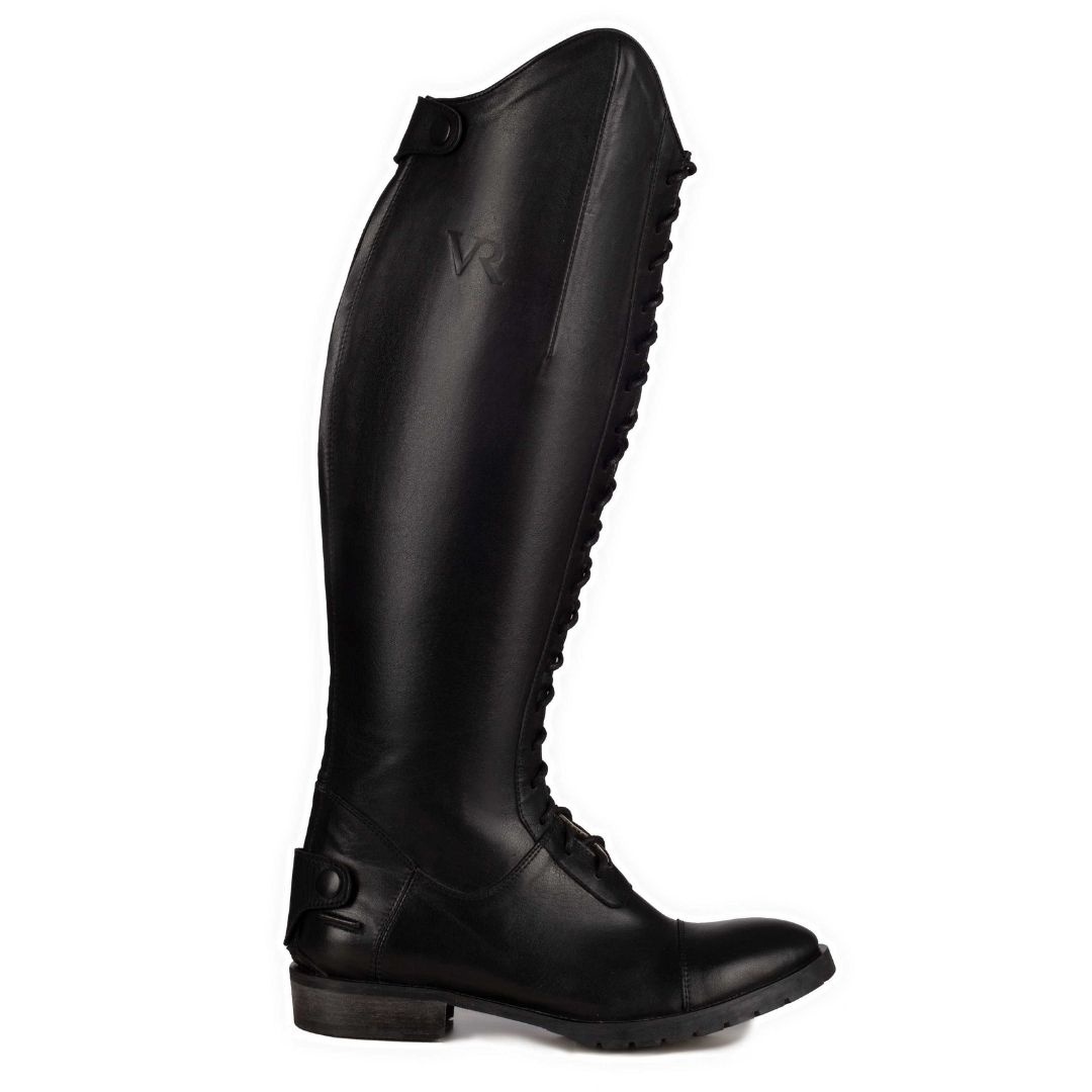 Сапоги для верховой езды ETRO, на высокой шнуровке чёрный