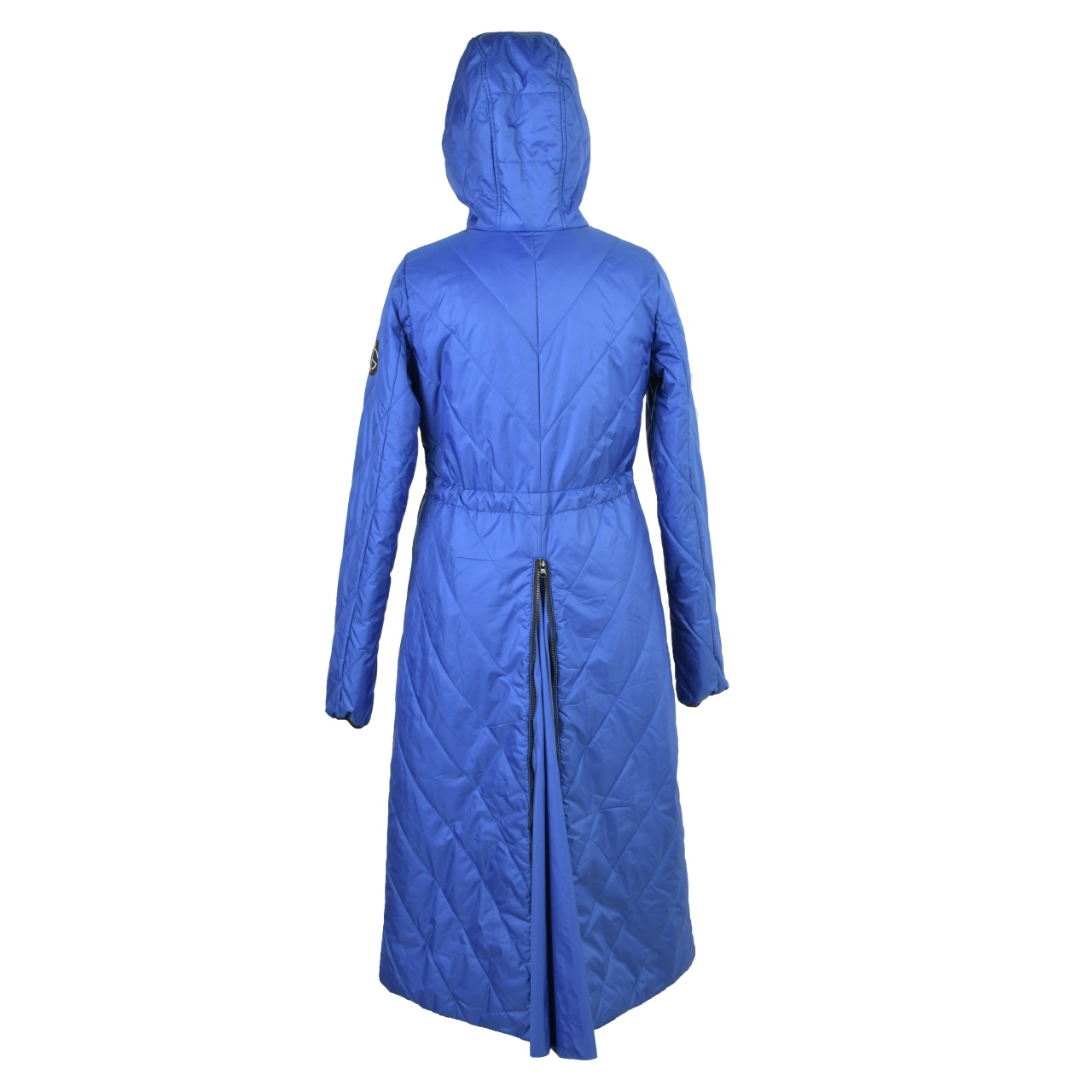 Пальто демисезон 100см синий электрик