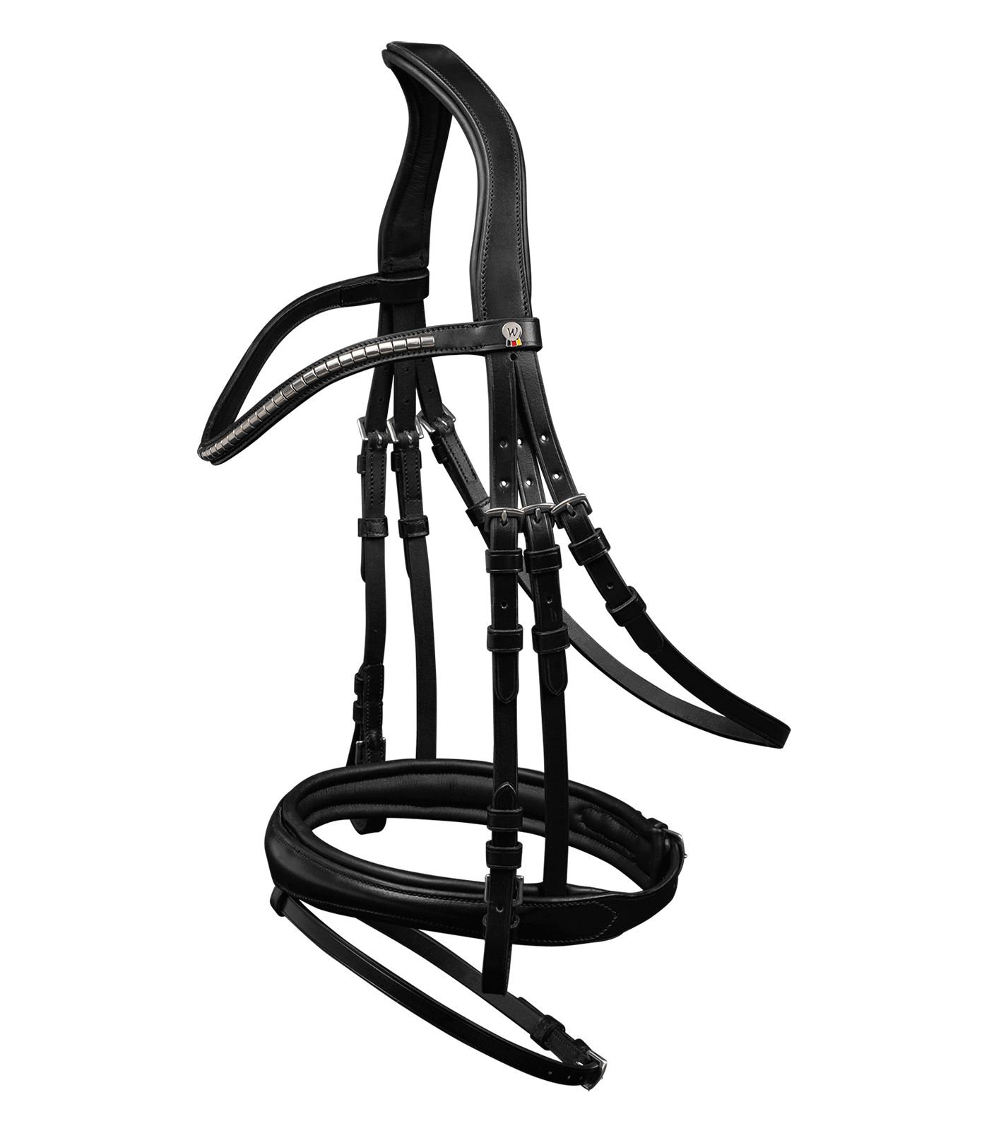 Уздечка X-Line Bridle Clincher чёрный Первая Конная Мануфактура
