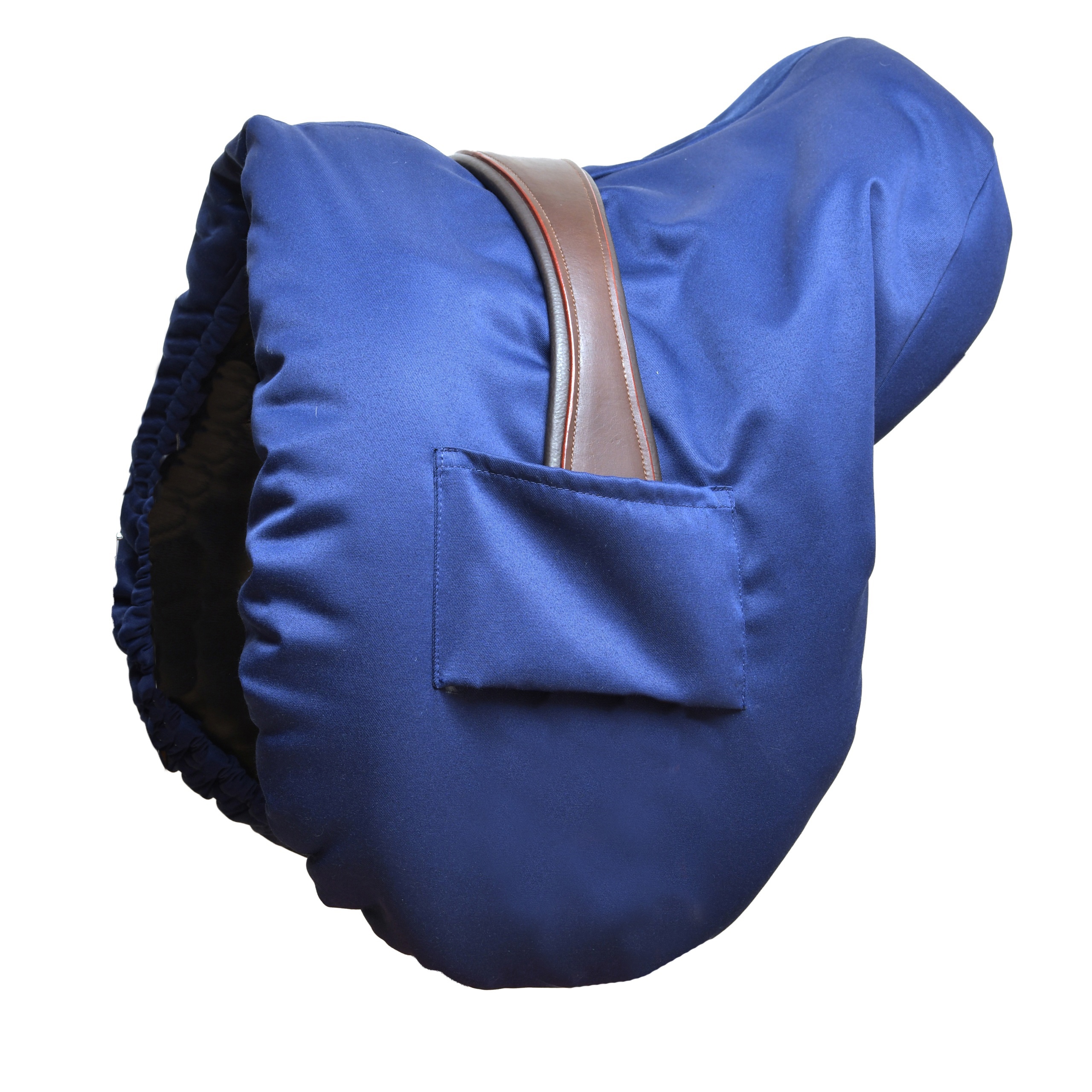 Чехол для выездкового седла Deluxe Saddle cover синий (один размер, 272461-21-один размер)