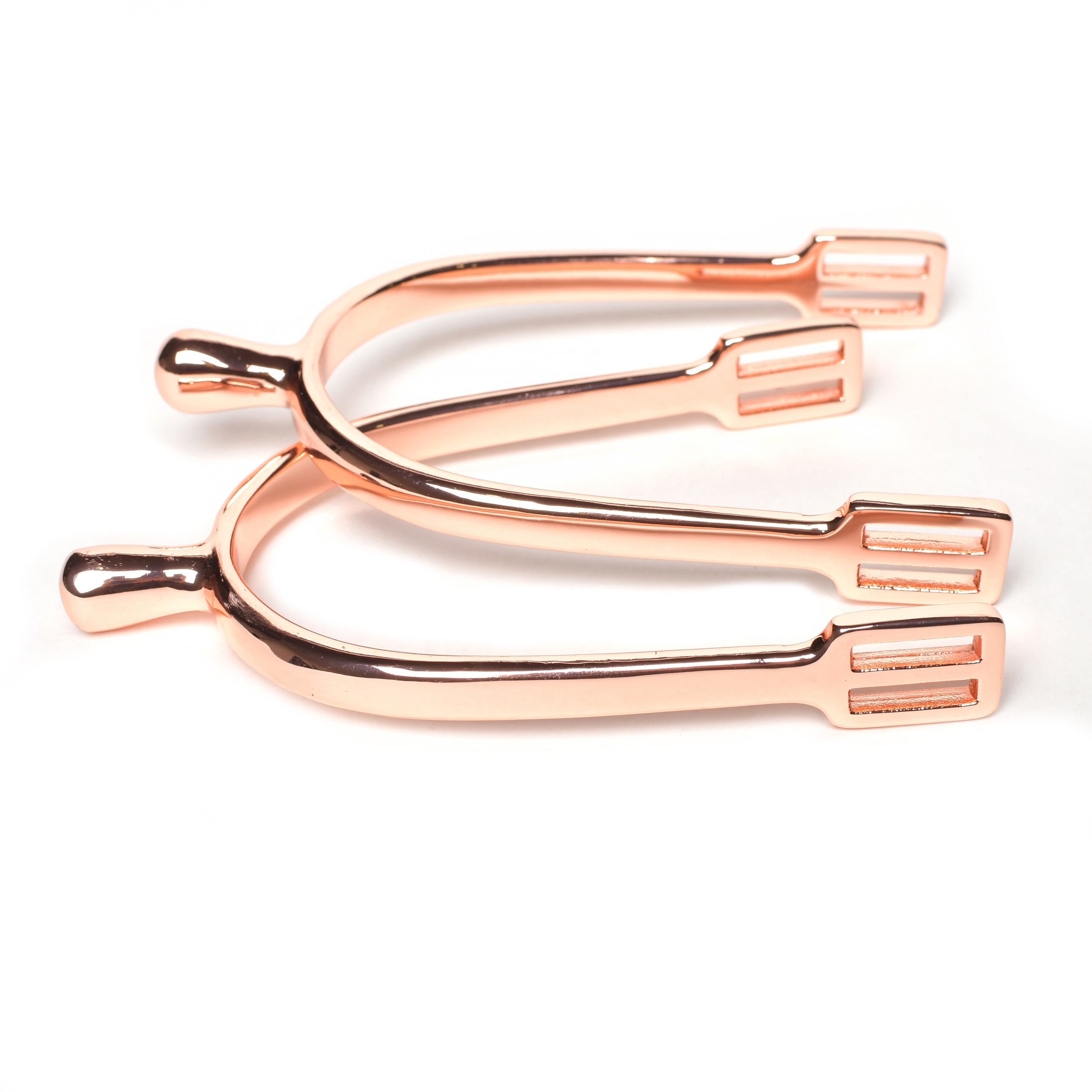 Шпоры розовое золото HO капля