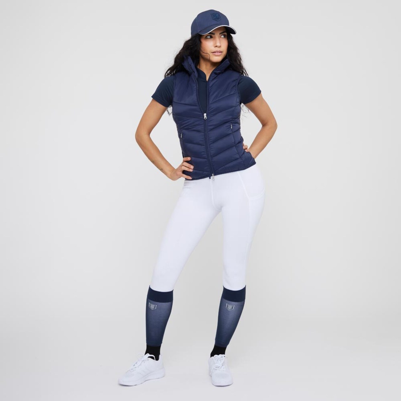 Жилет для верховой езды Delaire синий