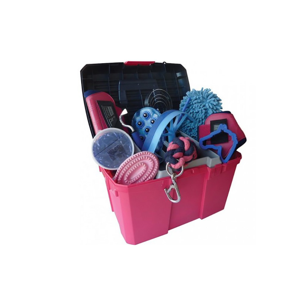 Ящик для щеток красный