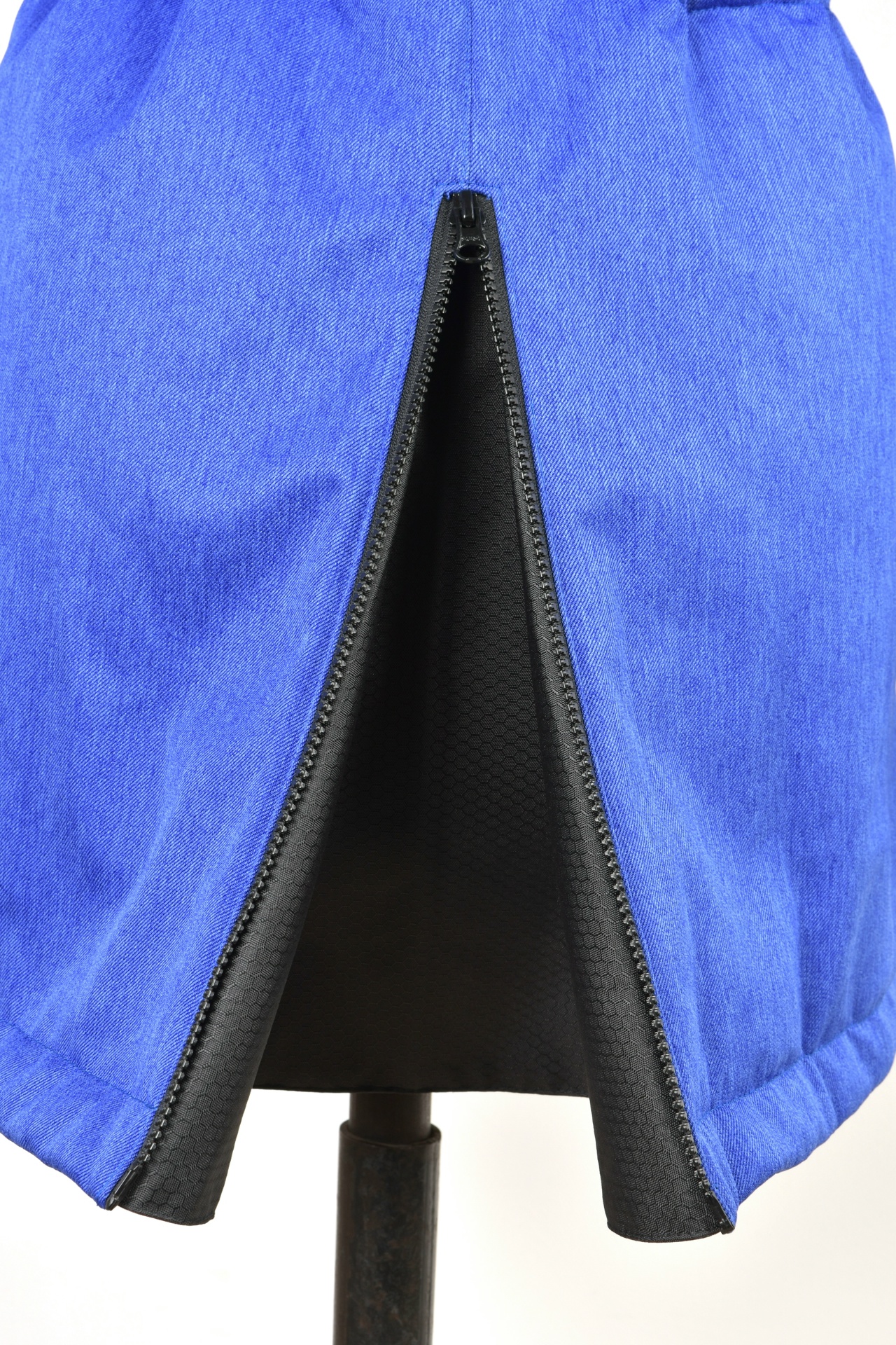 Куртка зимняя 85см синий меланж