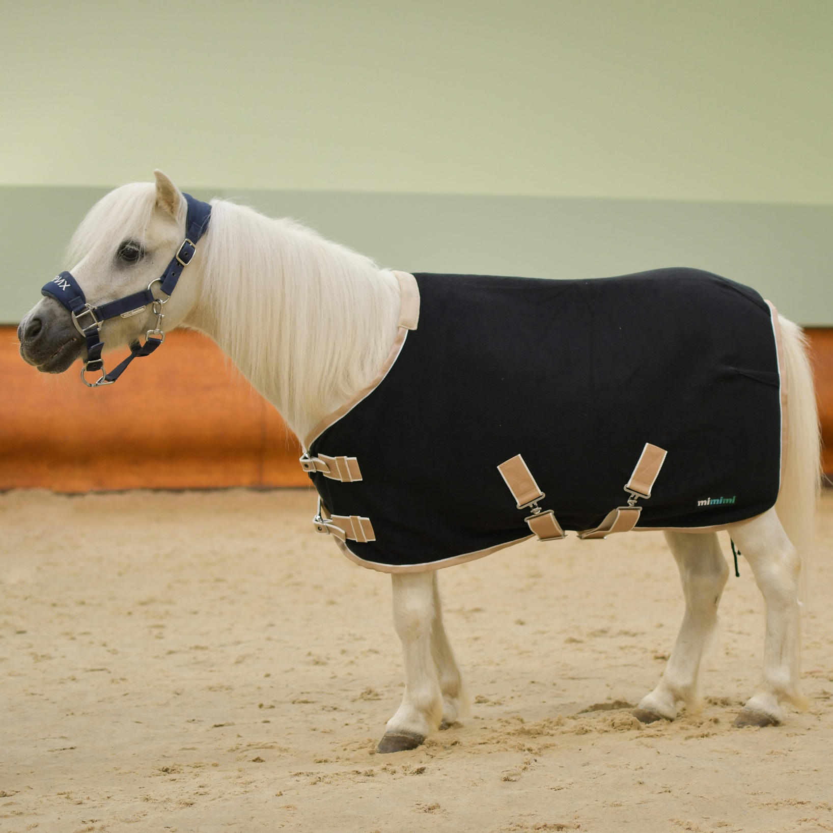 Попона флисовая mimimi minihorse Basic, черный Первая Конная Мануфактура