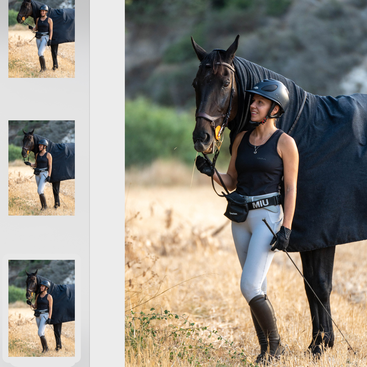 Сумка на пояс WAIST BAG с вышивкой чёрный