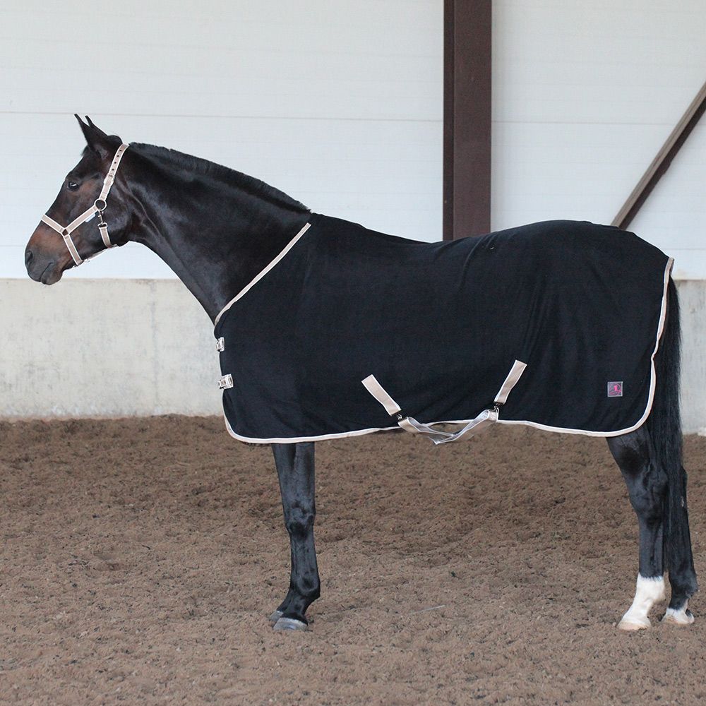 Попона флисовая BASIC чёрный