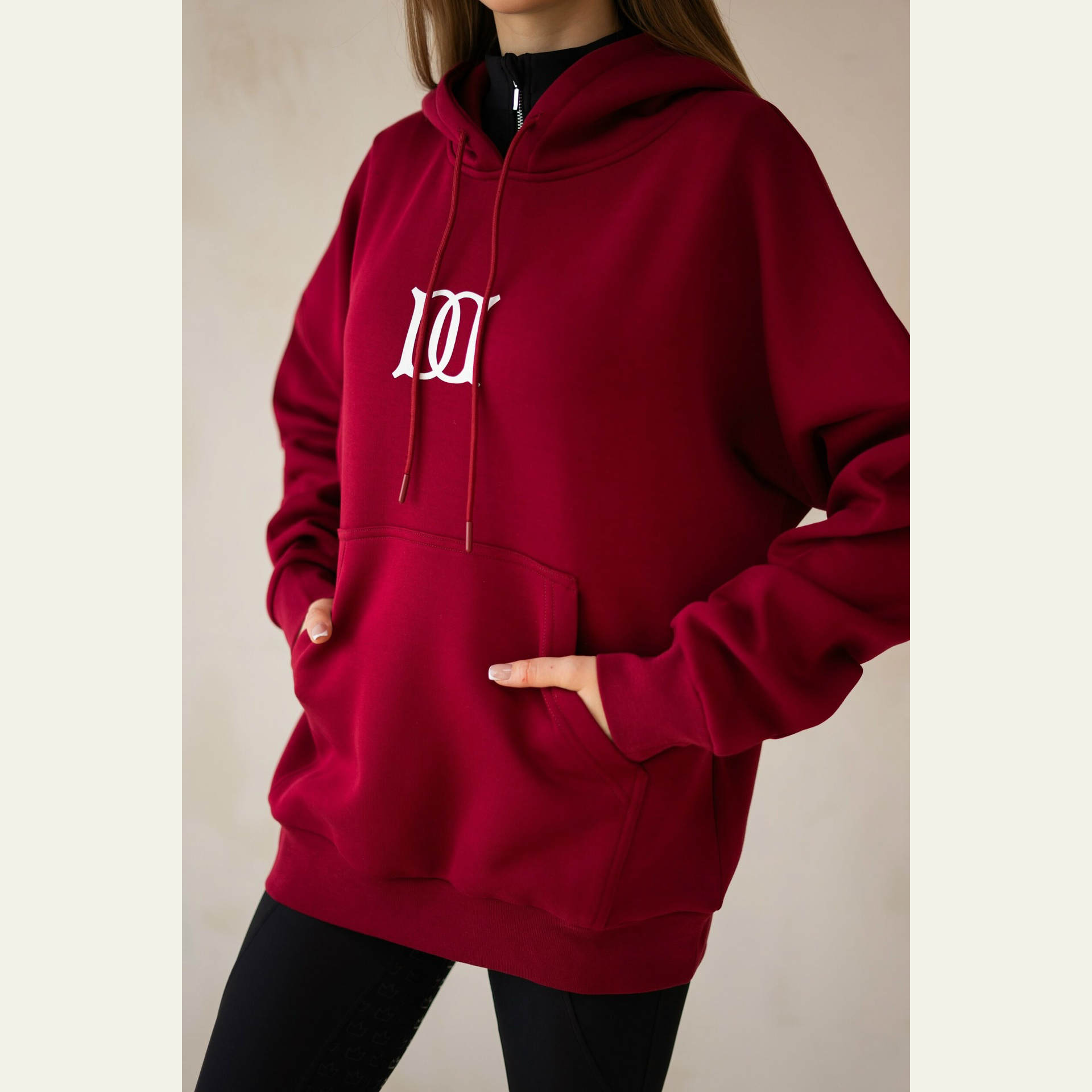 Худи DiAction бордо