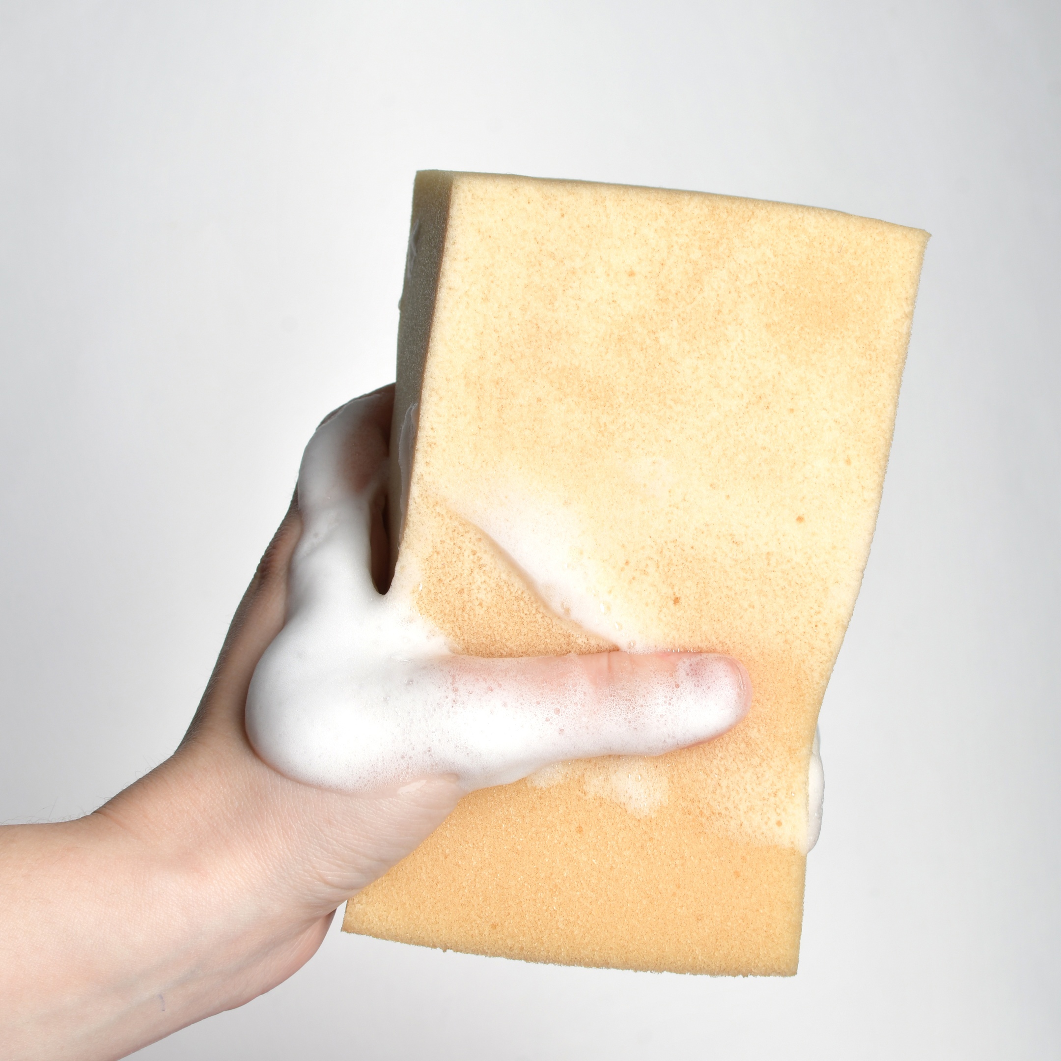 Губка для мытья 8*9*15см