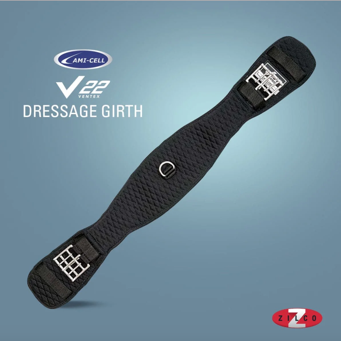 Подпруга выездковая непреновая V22 чёрный