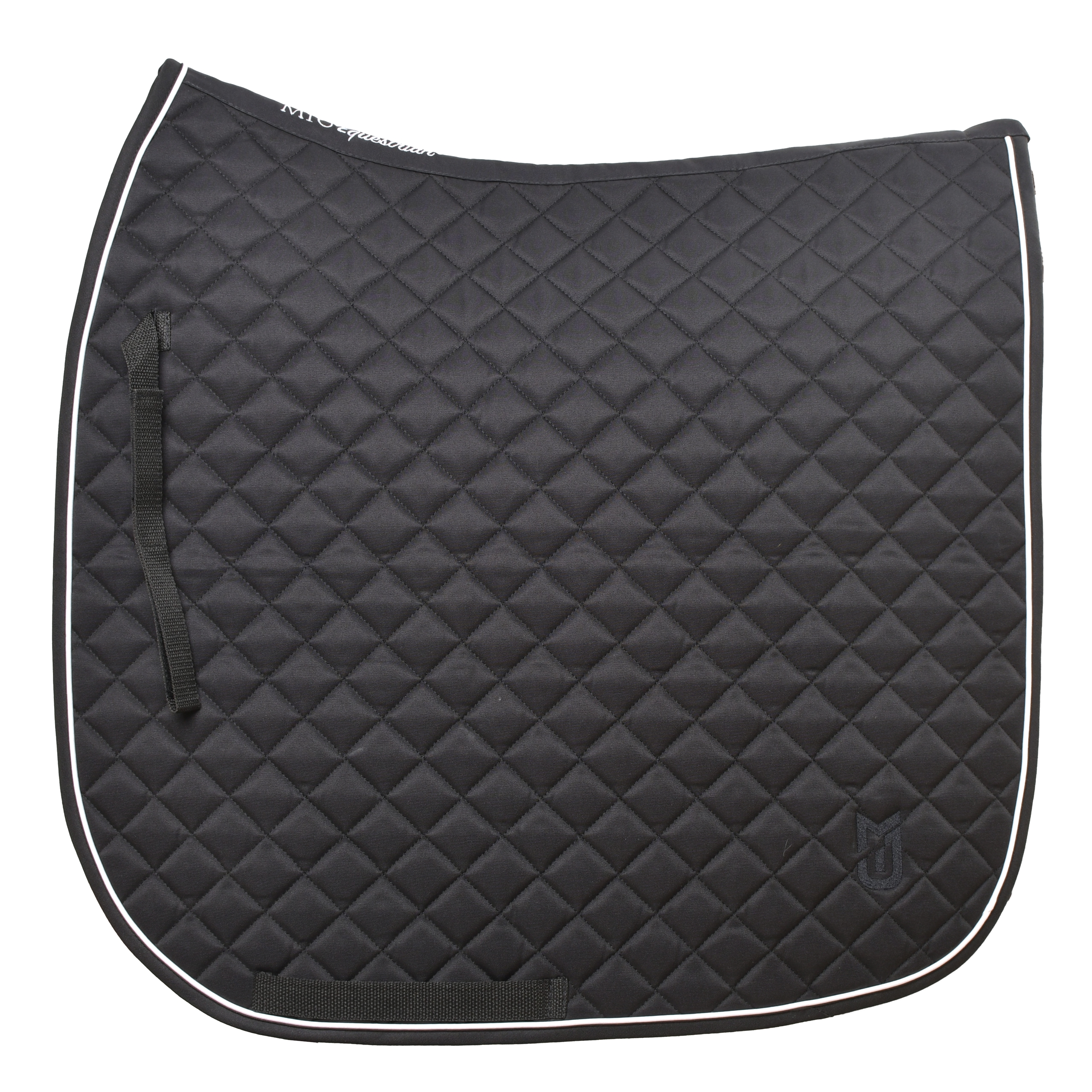 Вальтрап выездковый DRESSAGE чёрный/лого чёрно-белый