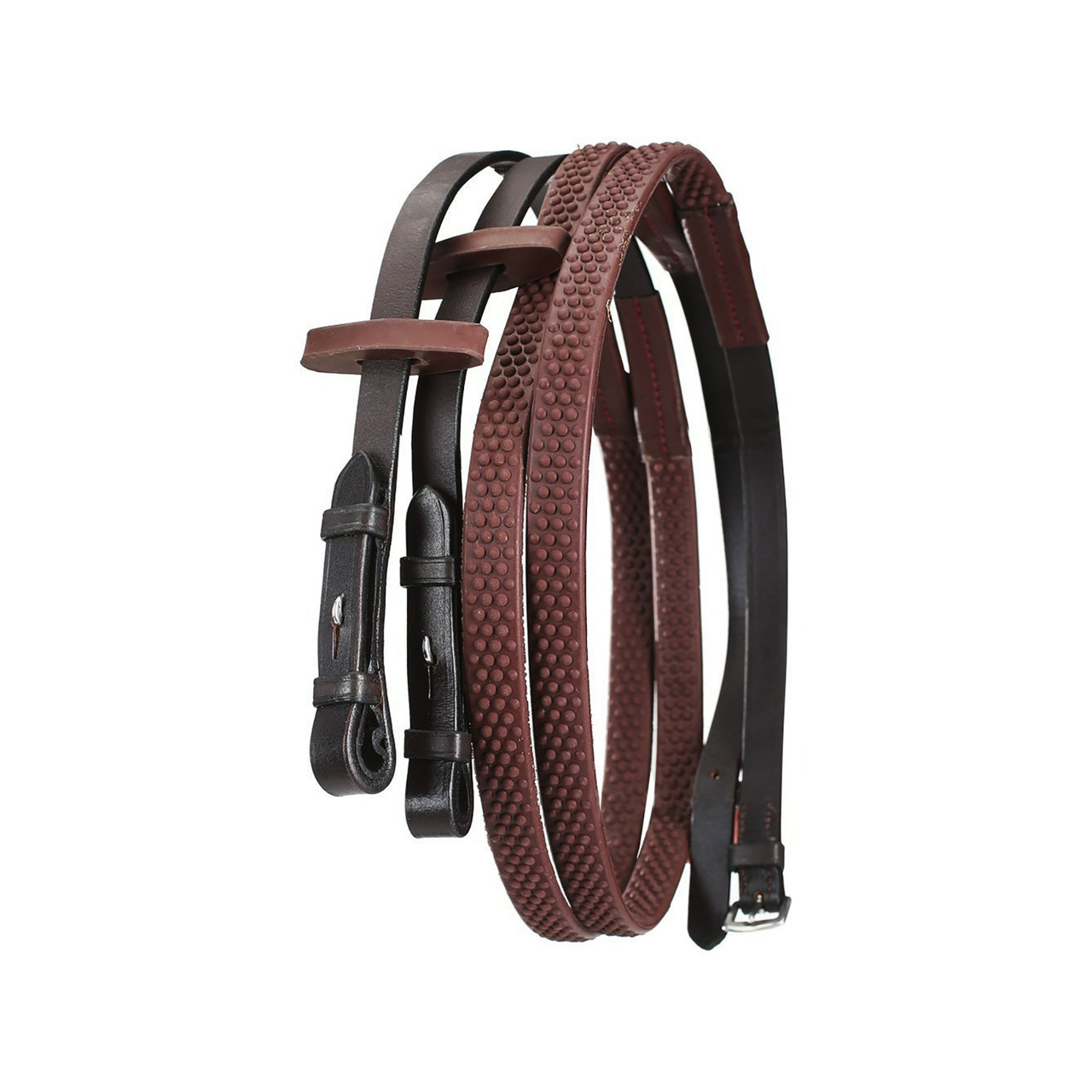 Поводья Rambo Micklem Competition Reins коричневый