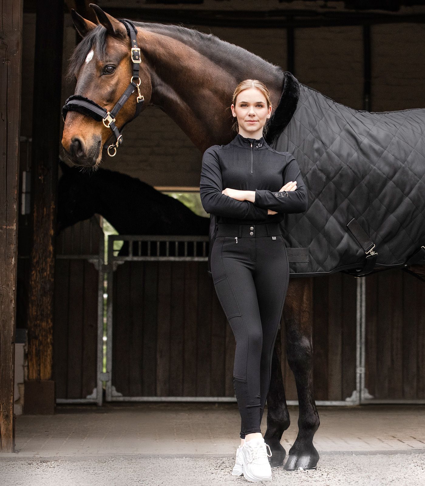 Недоуздок Exclusive чёрный