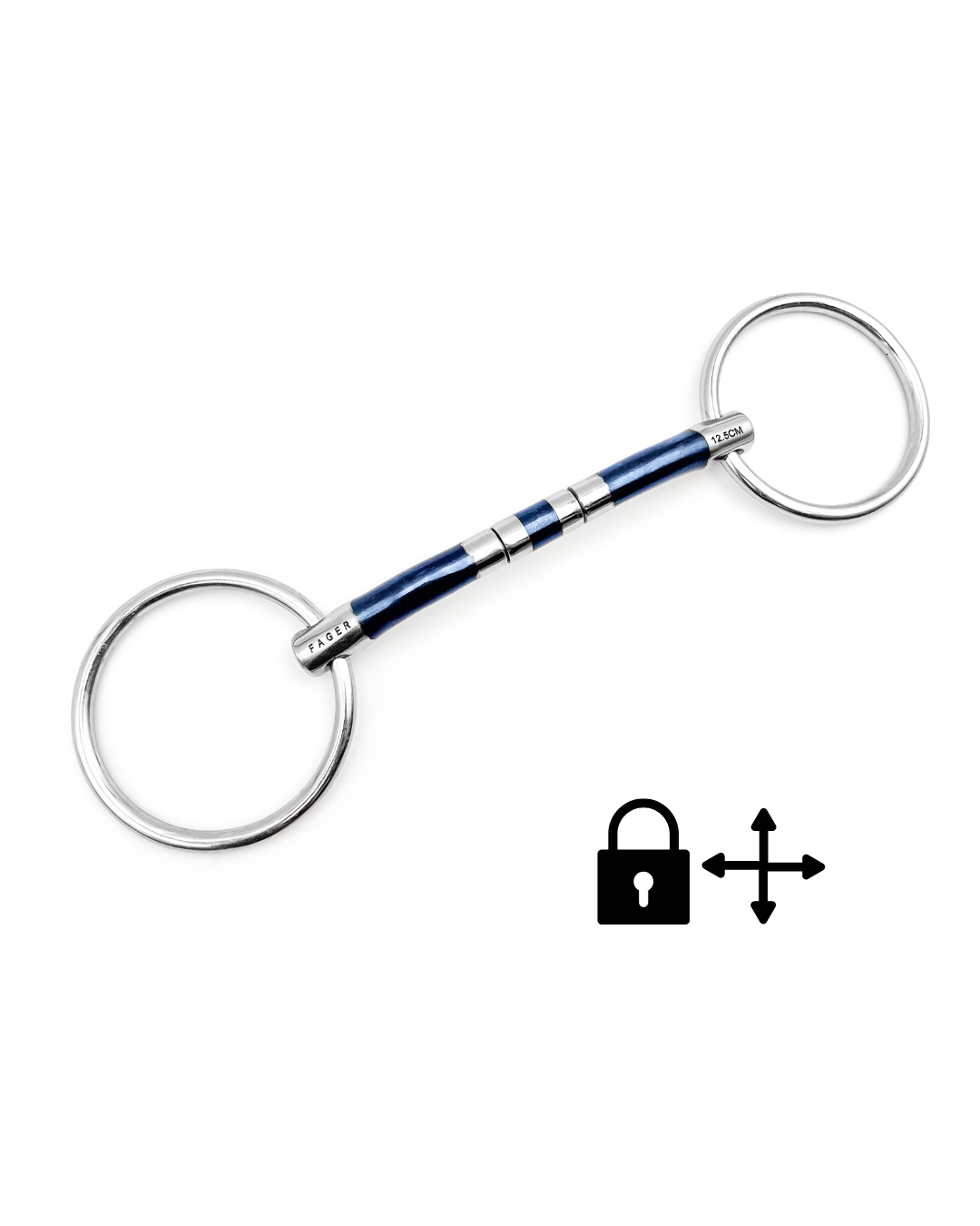 Трензель Fager Niklas Sweet Iron Barrel Fixed rings