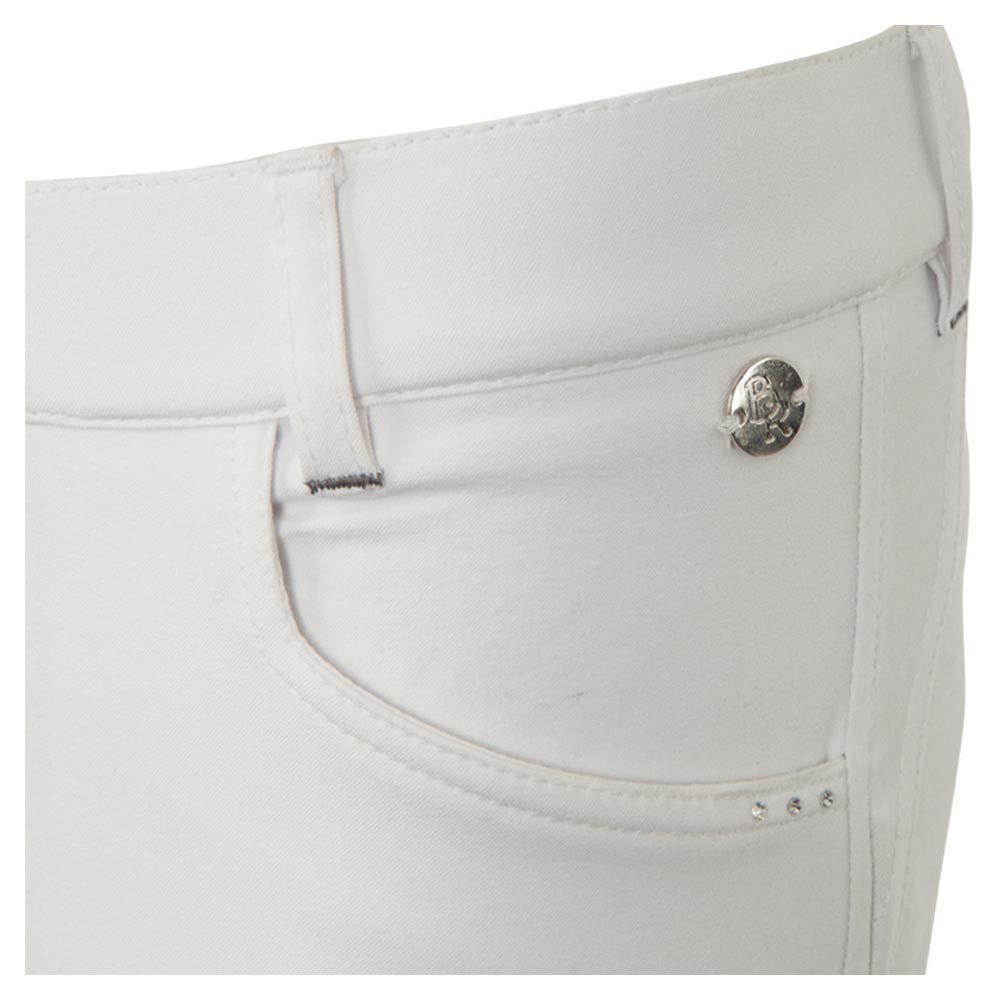 Бриджи подростковые с силиконовой леей белый