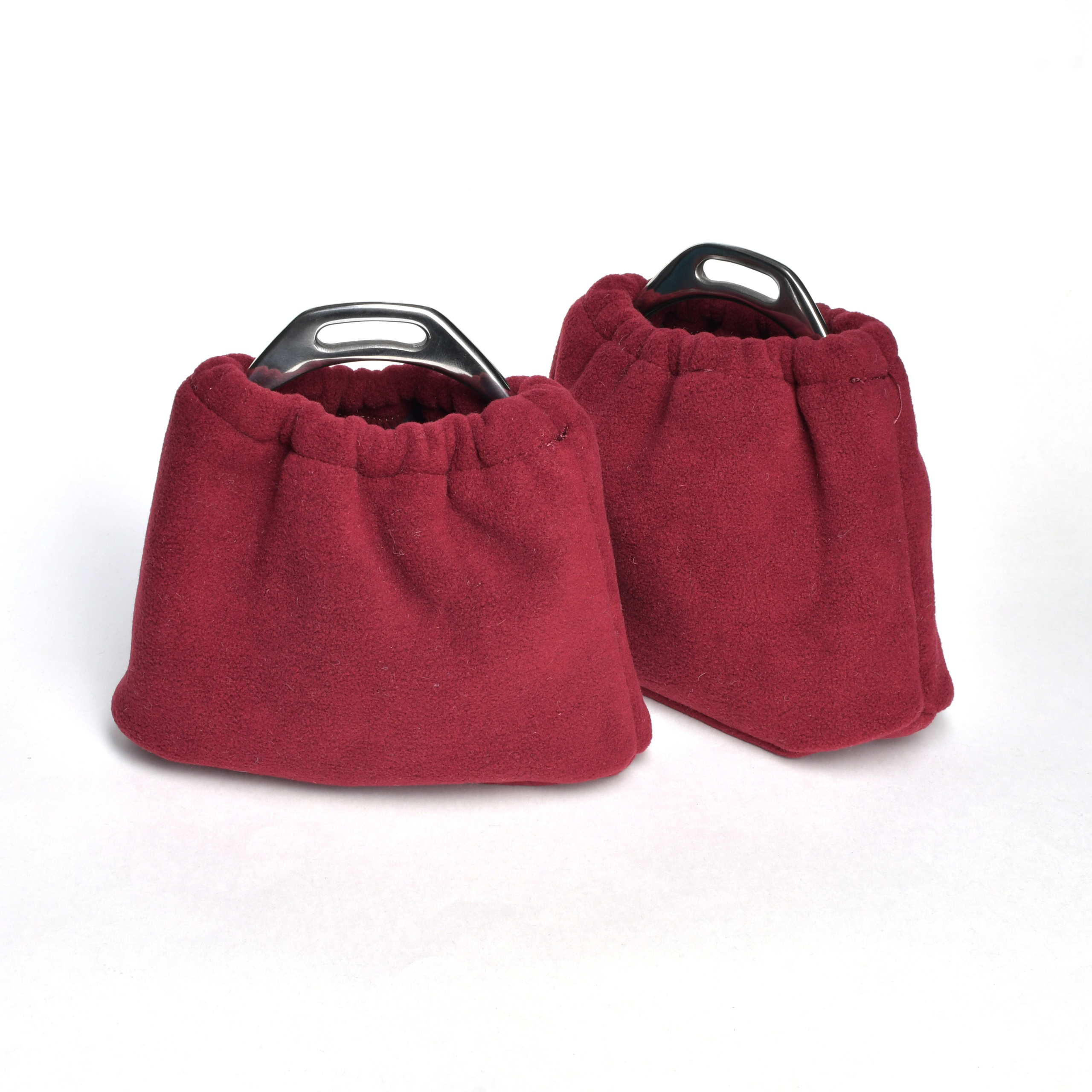 Чехлы на стремена CASE флисовые бордо