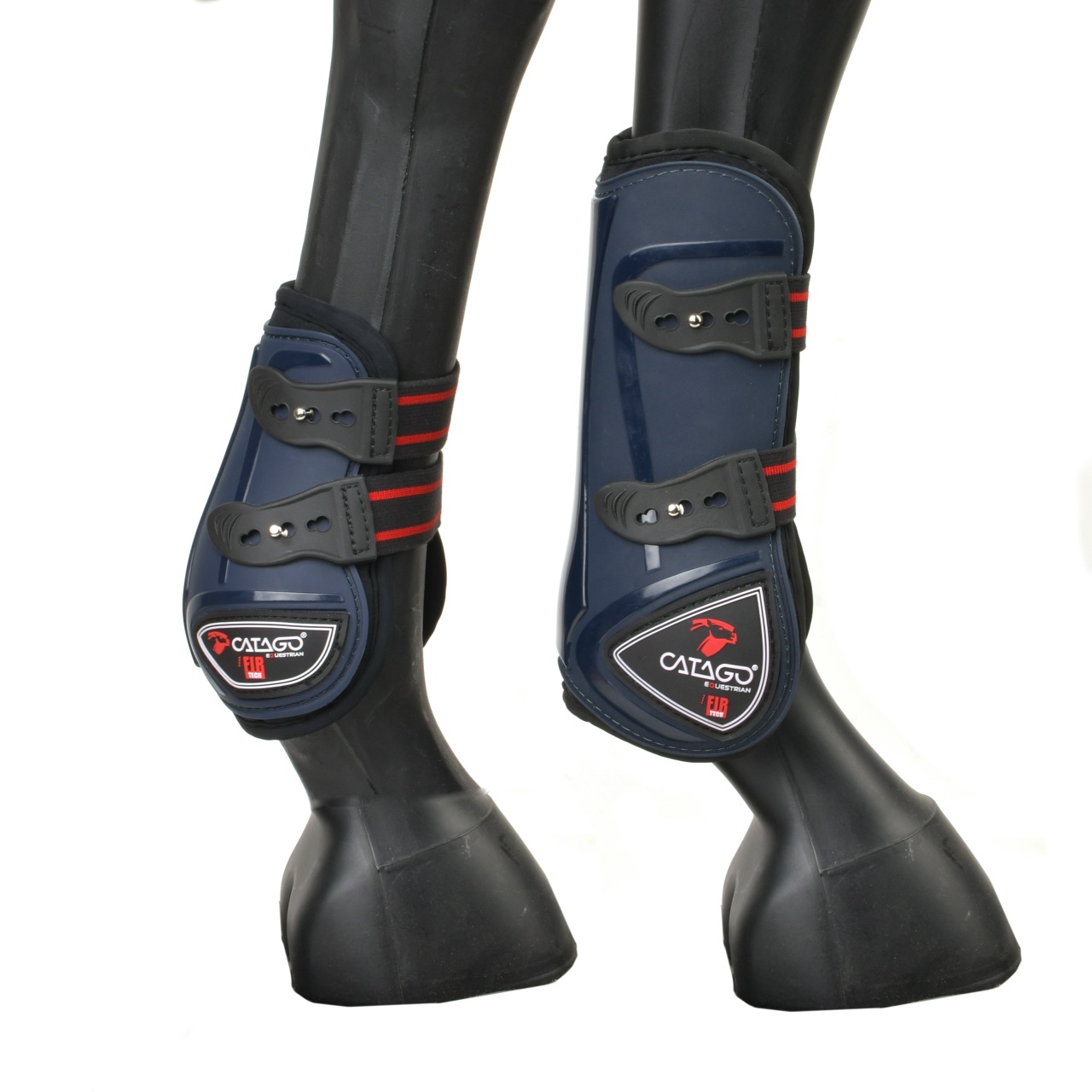 Ногавки на крючках Fir Tech Jumping boots, стан синий Первая Конная Мануфактура
