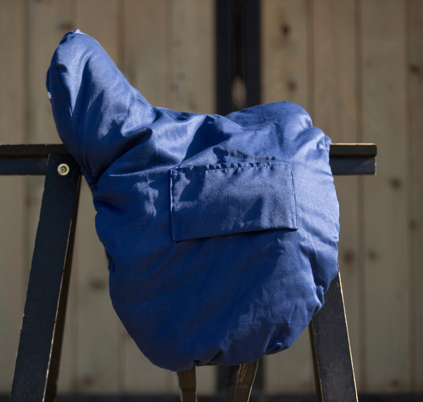 Чехол для выездкового седла Deluxe Saddle cover синий