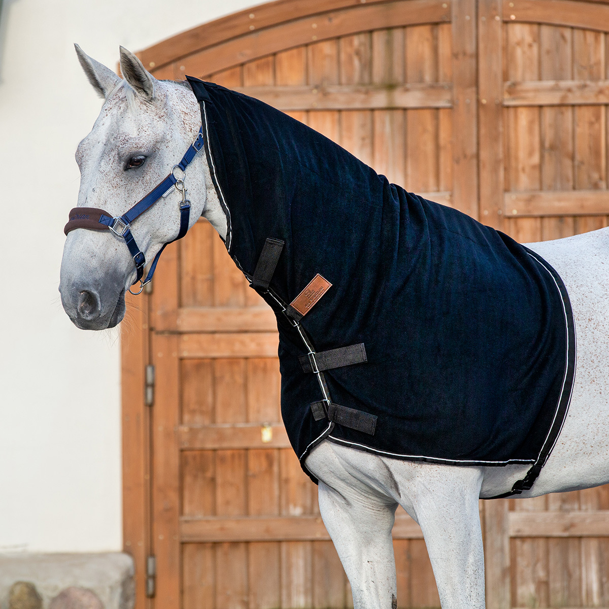 Капор флисовый FLEECE NECK чёрный