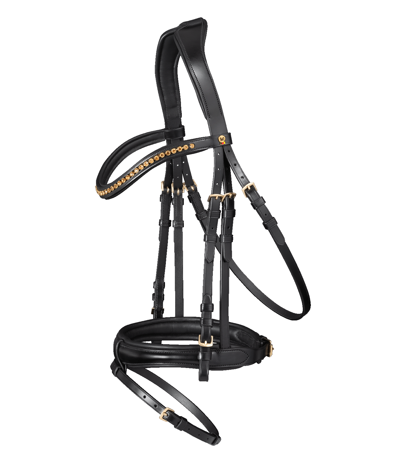 Оголовье S-Line Majestic Bridle чёрный Первая Конная Мануфактура