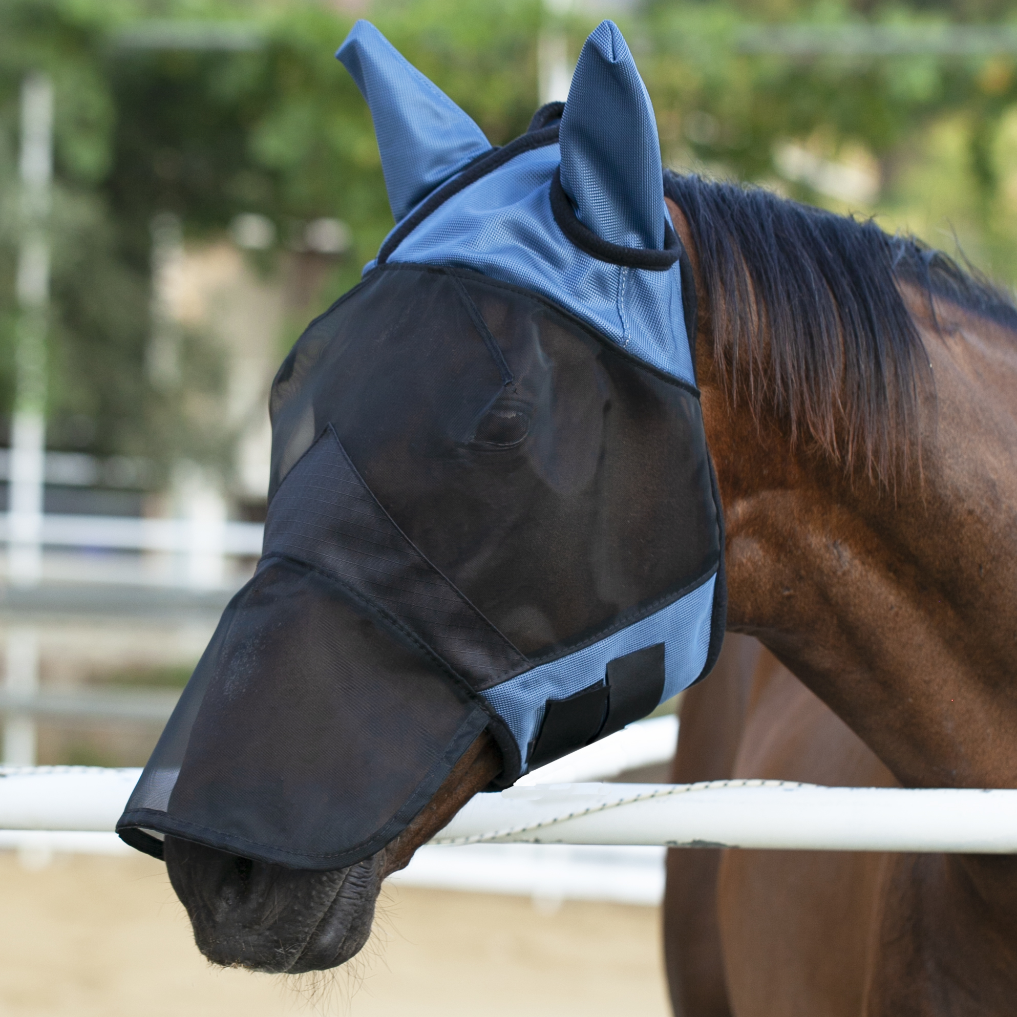 Маска антимоскитная MIU Equestrian Armor с защитой носа Первая Конная Мануфактура