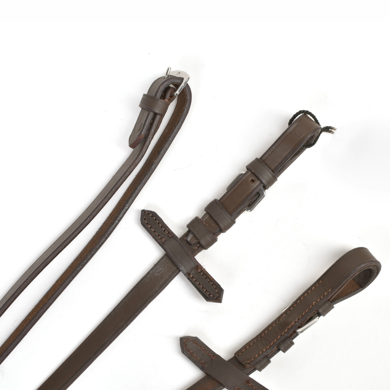 Повод шланг коричневый