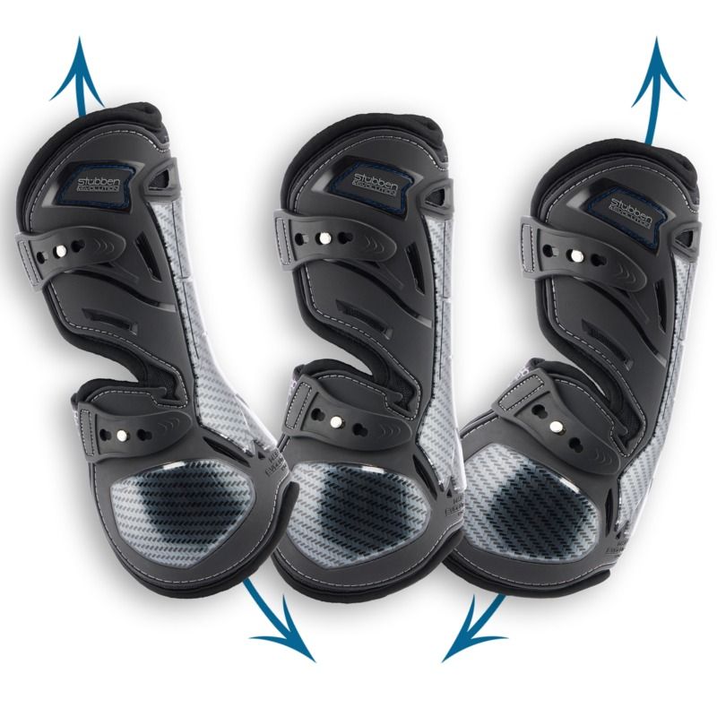 Ногавки передние Hybrid Carbon Tendon Boots чёрный
