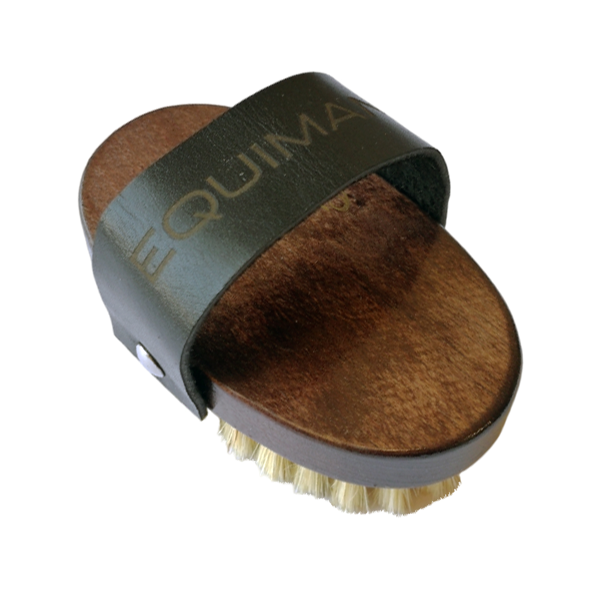 Щётка маленькая деревянная с натуральной щетиной HO