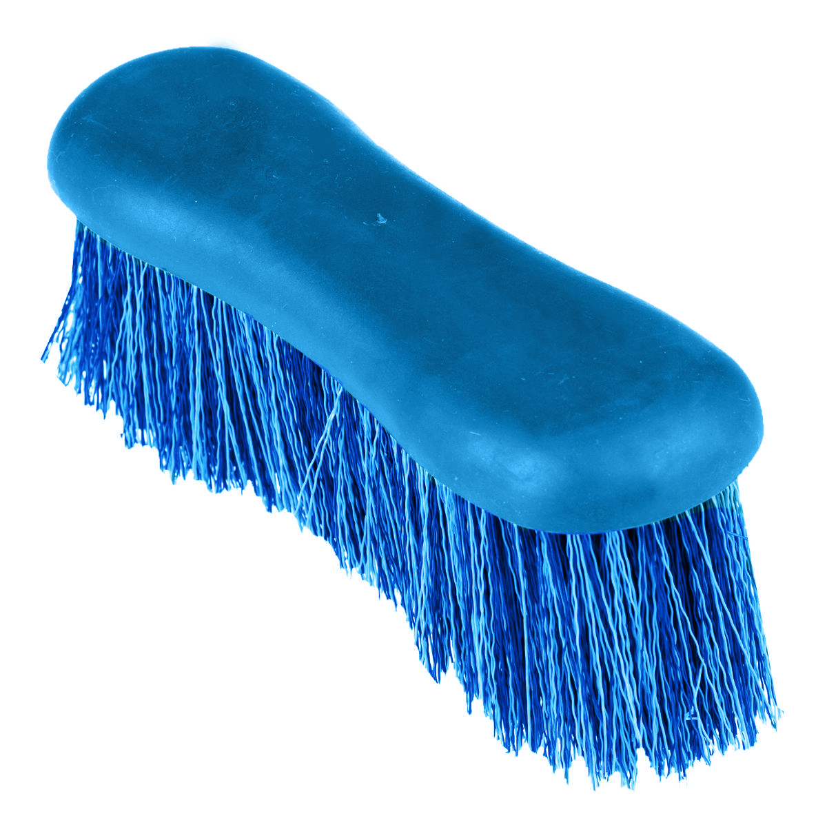 Щётка-смётка с резиновым основанием HO голубой