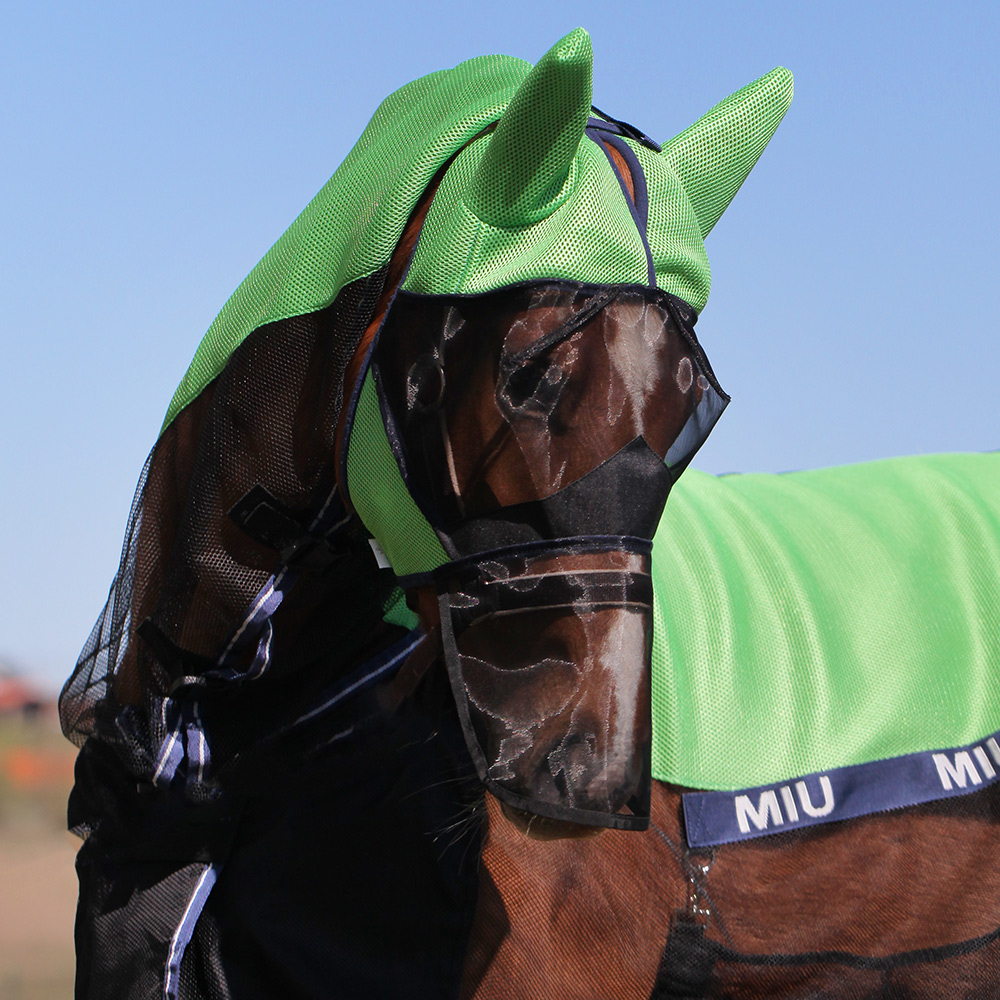 Маска антимоскитная AIR MAX с защитой носа зелёный