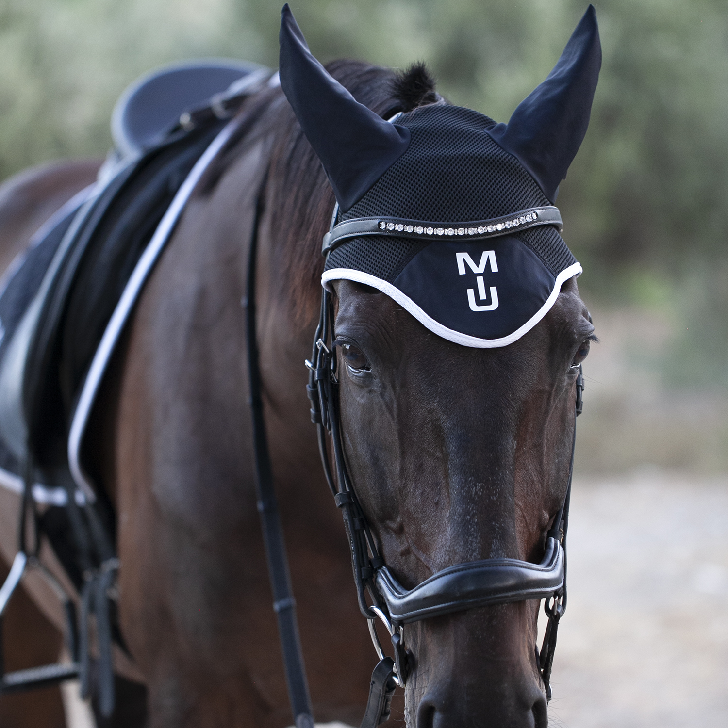 УШКИ SportLine черный/белый