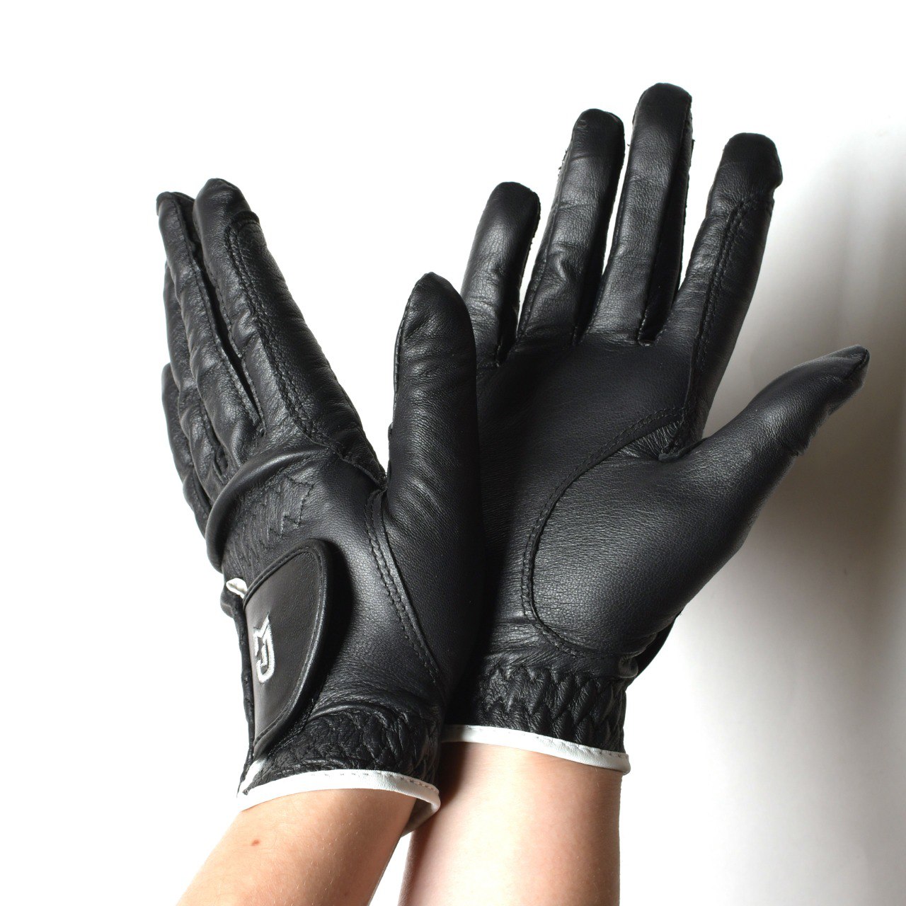 Перчатки для конного спорта из натуральной кожи MIU Equestrian