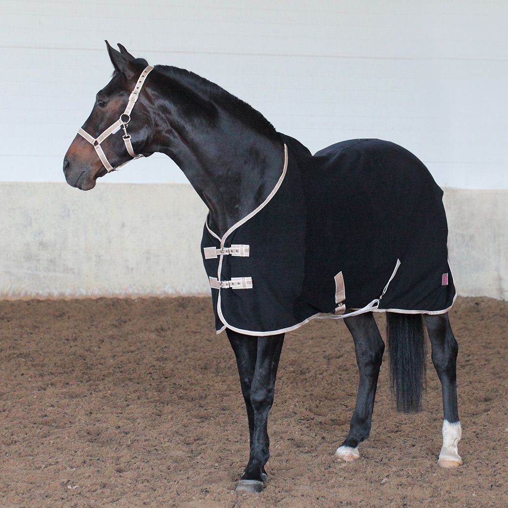 Попона флисовая BASIC чёрный