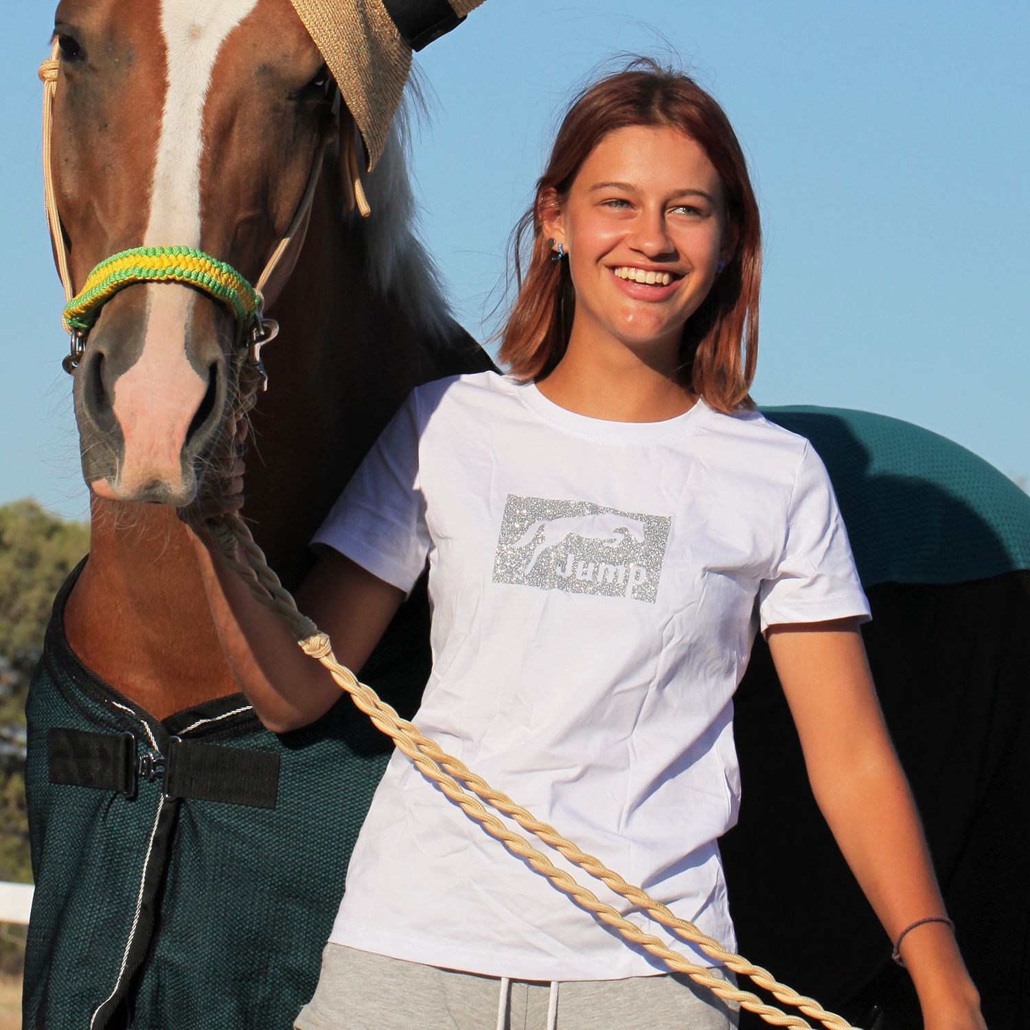 Футболка Star shine jump белый/серебро (310514-01/07-L, L)